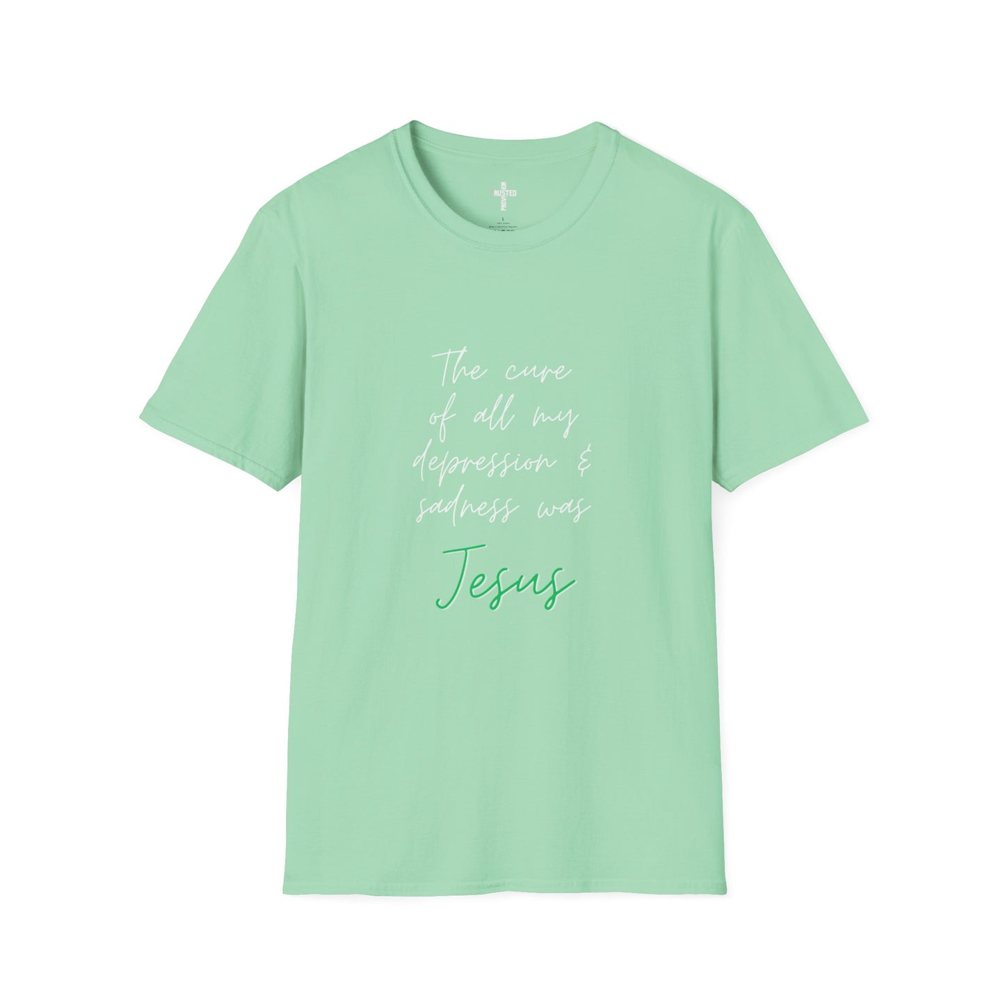 Jesus is My Cure- Unisex Softstyle T-Shirt
