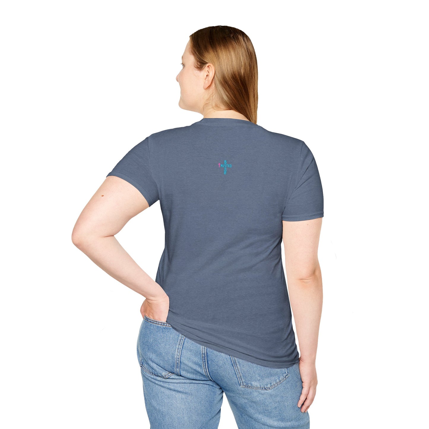 Praise Jesus- Women's Softstyle t-shirt