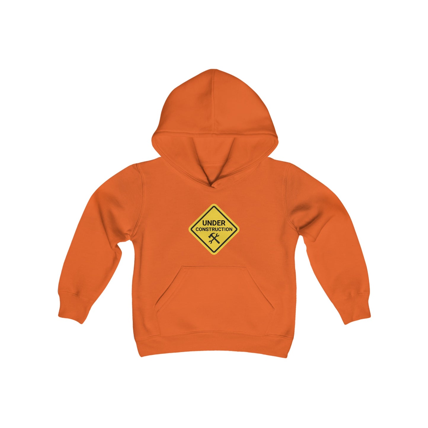 Under Construction- Youth Hoodie