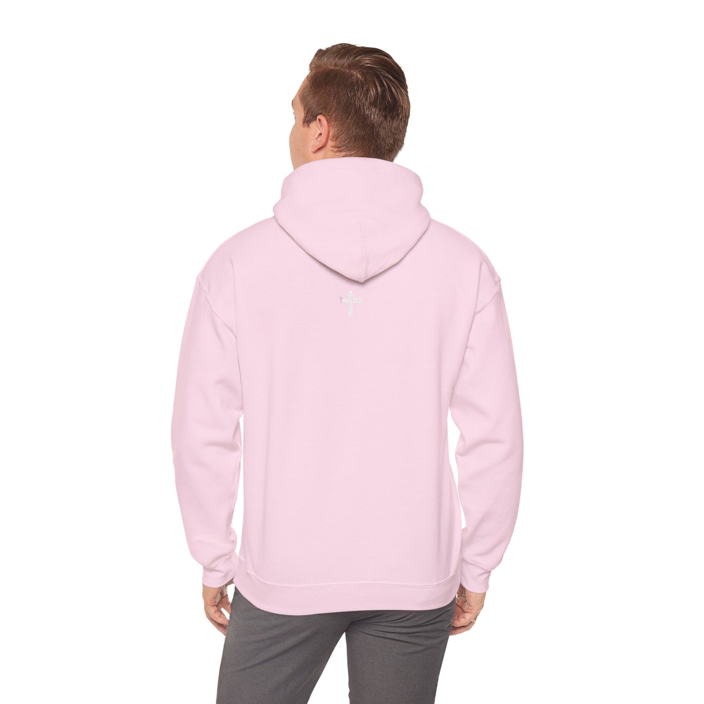 Pray- Unisex Hoodie (white & gray letters)