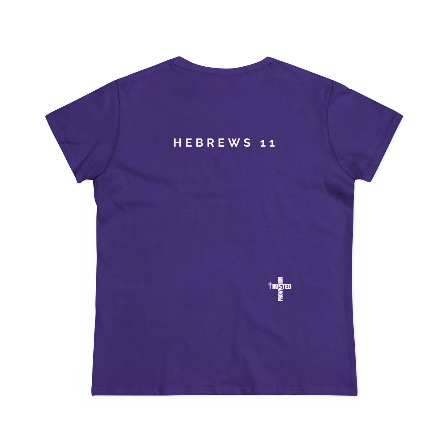 FAITH/HEBREWS 11- Women's Softstyle T-Shirt (lilac)