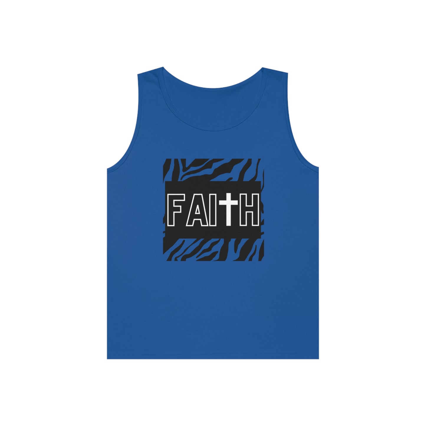 FAITH/Hebrews 11- Men's Tank Top (zebra)