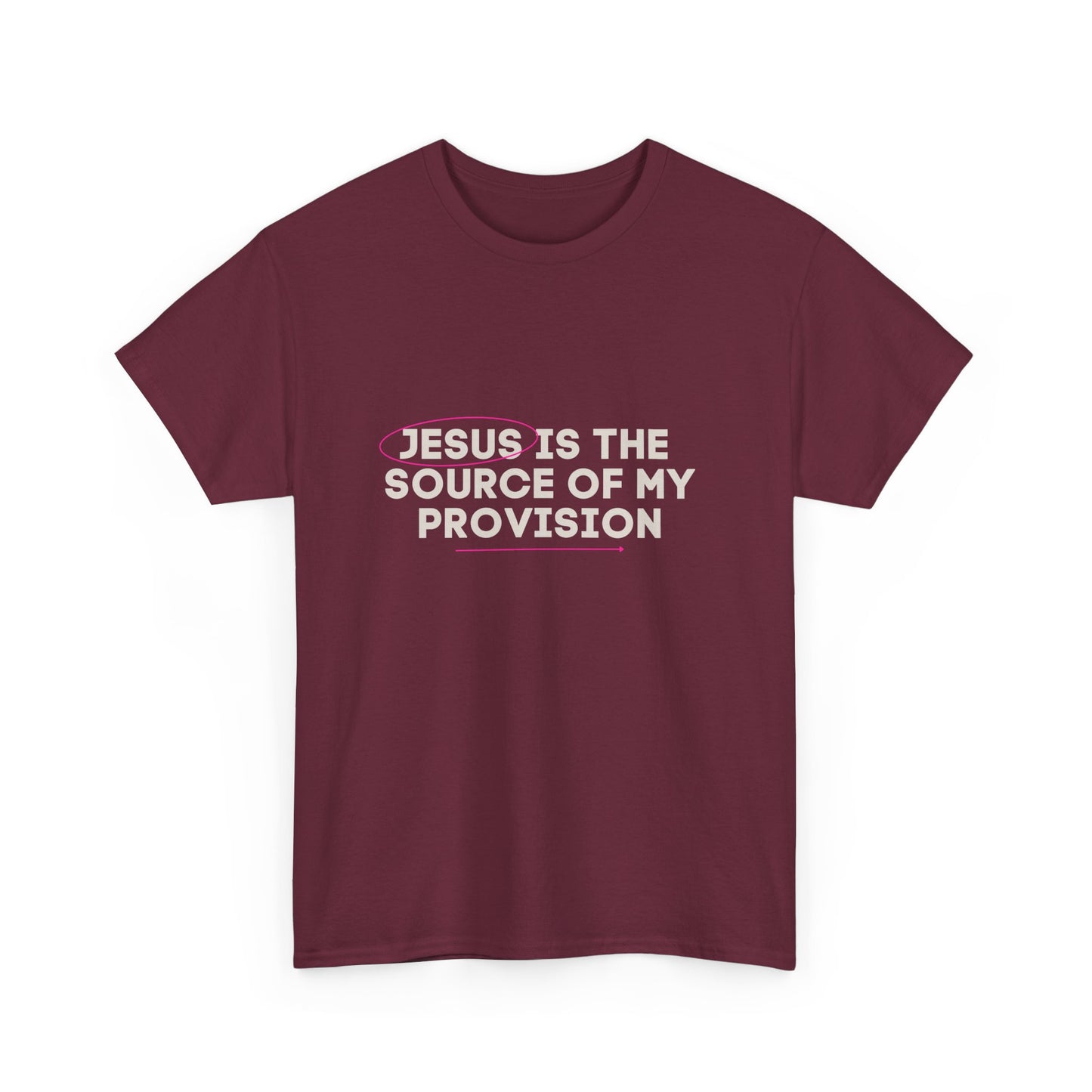 Jesus is the Source of My Provision- Unisex T-shirt