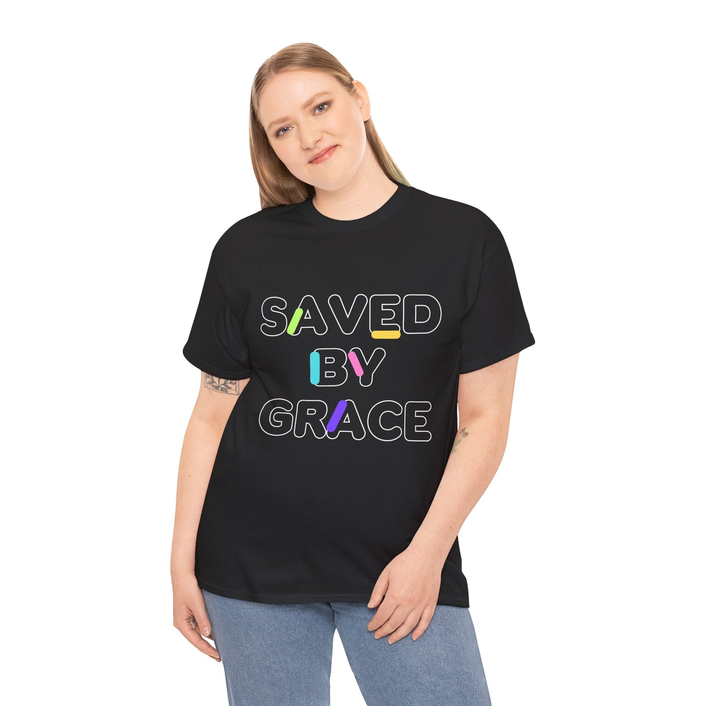 Saved by Grace- Women's T-shirt