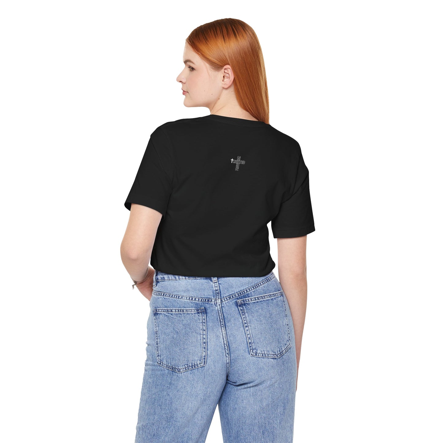 "Closed Doors Open New Paths" – Unisex Jersey Tee