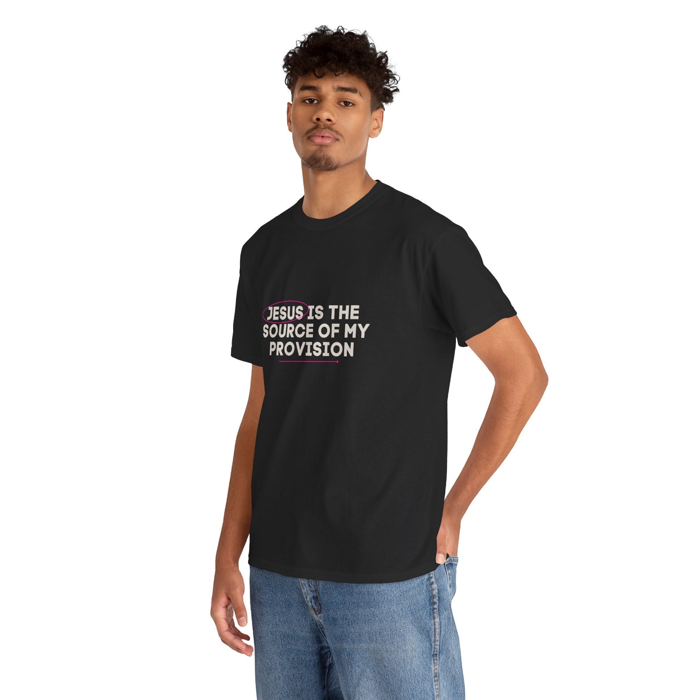 Jesus is the Source of My Provision- Unisex T-shirt
