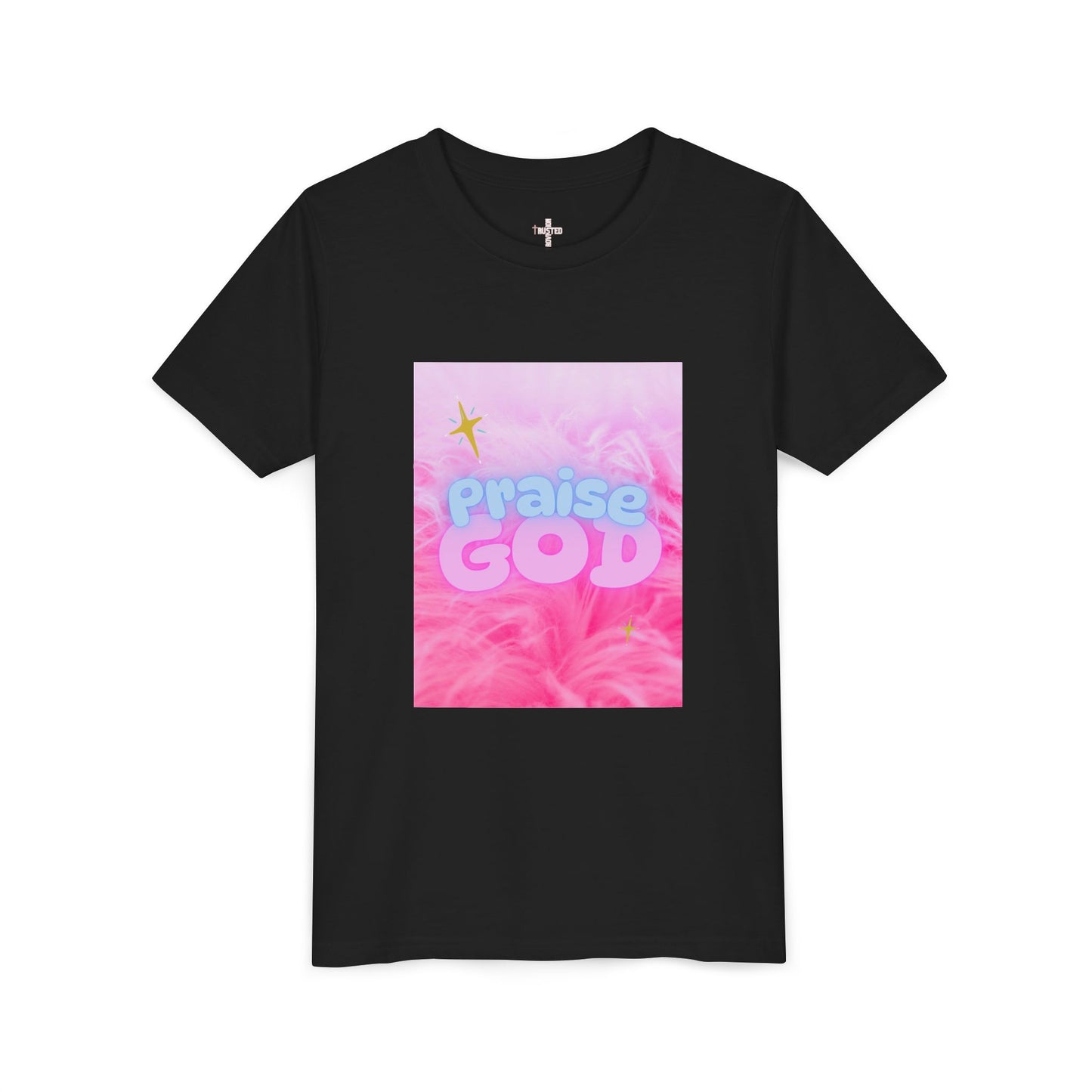 Praise God Girls' Christian T-Shirt – Cute & Faith-Inspired Apparel