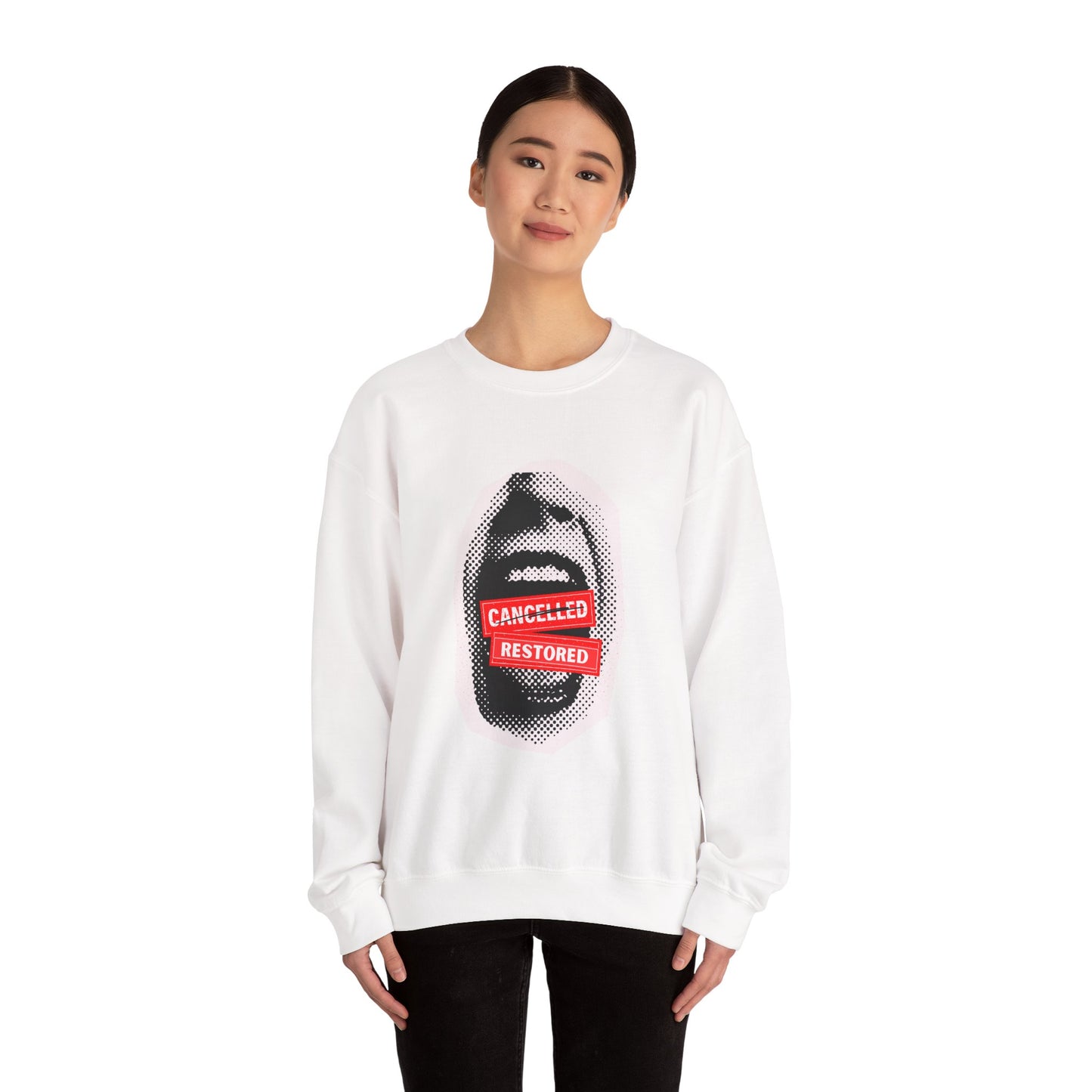Screaming: Cancelled/Restored- Unisex Crewneck Sweatshirt
