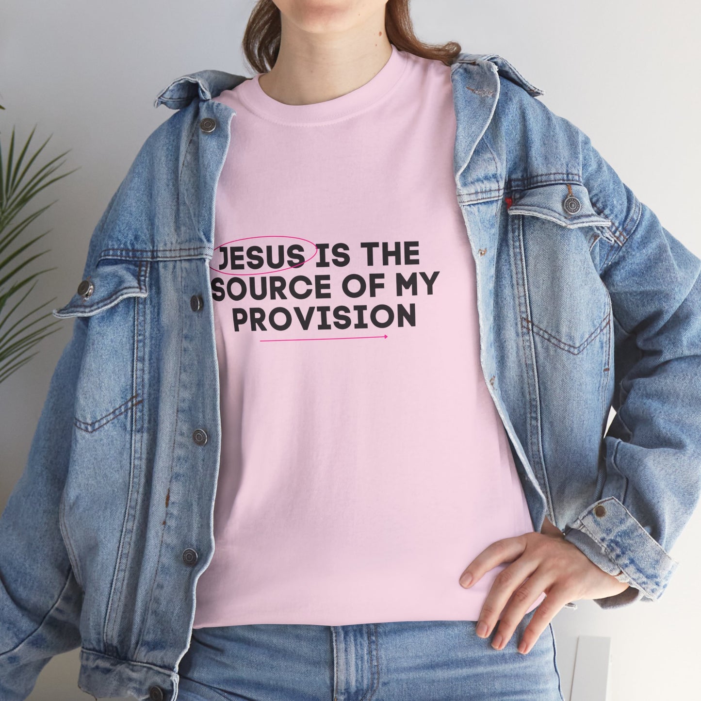Jesus is the Source of My Provision- Unisex T-shirt