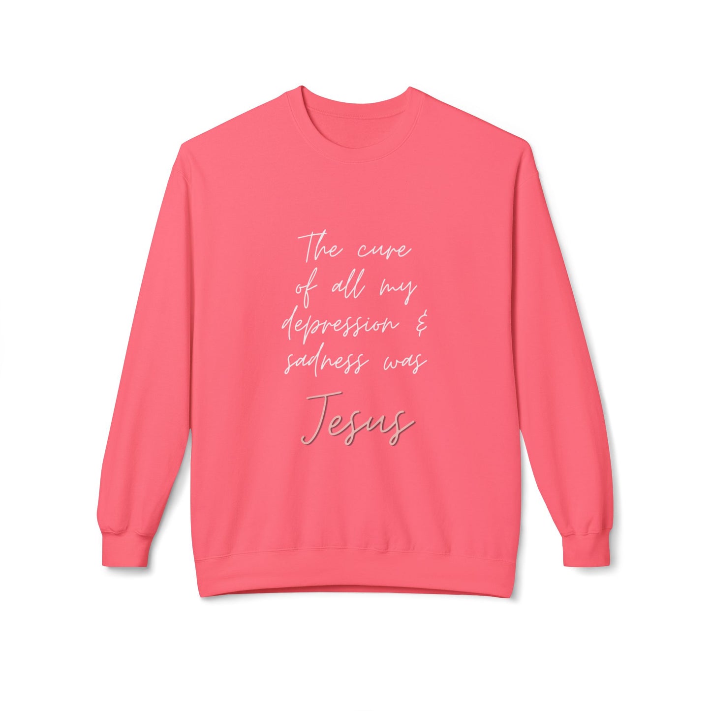 Jesus is My Cure- Women's Fleece Sweatshirt