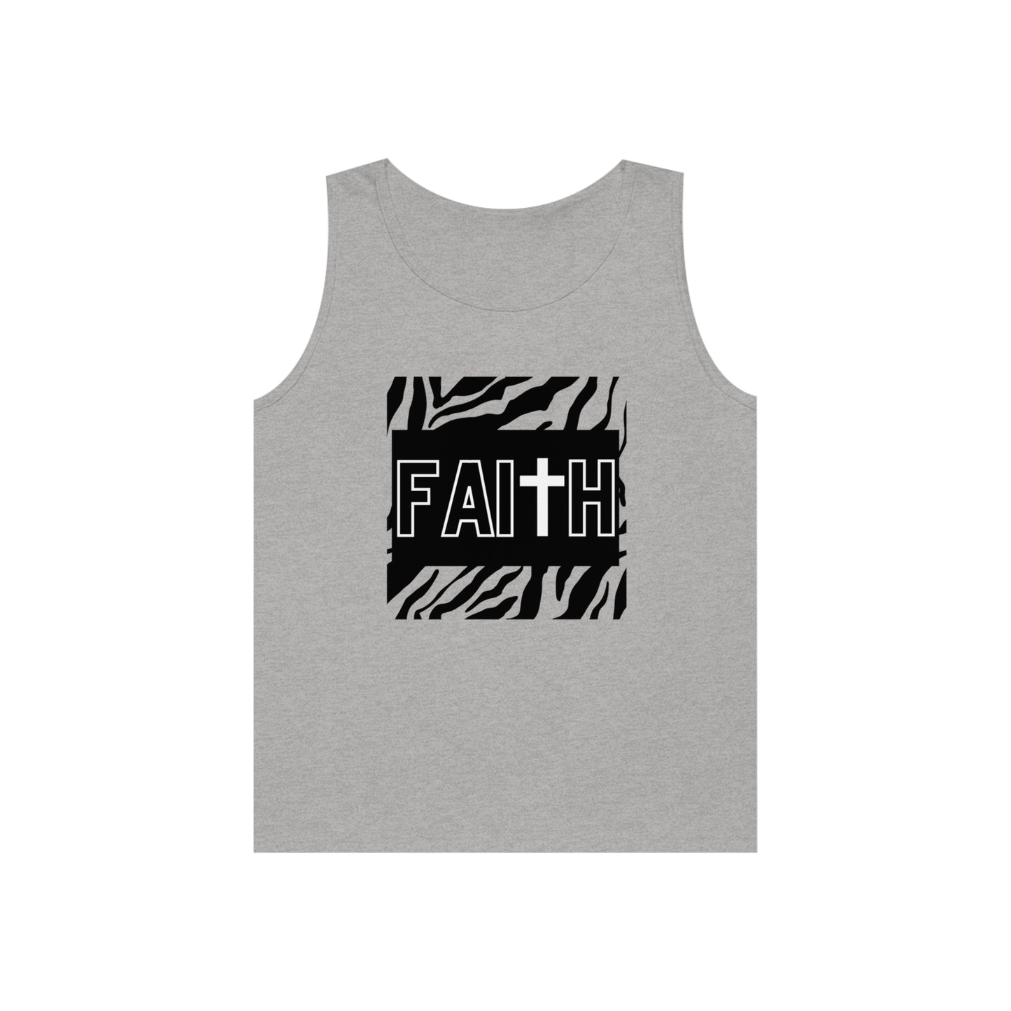 FAITH/Hebrews 11- Men's Tank Top (zebra)