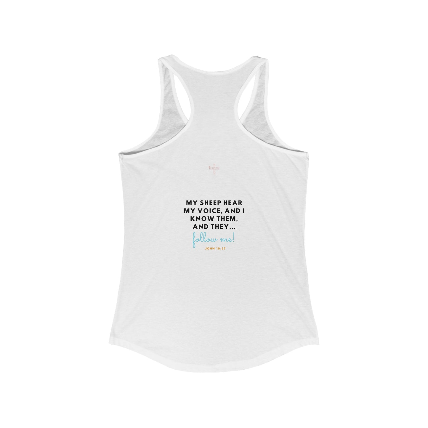 Follow Me- Flowy Racerback Tanktop (pink)