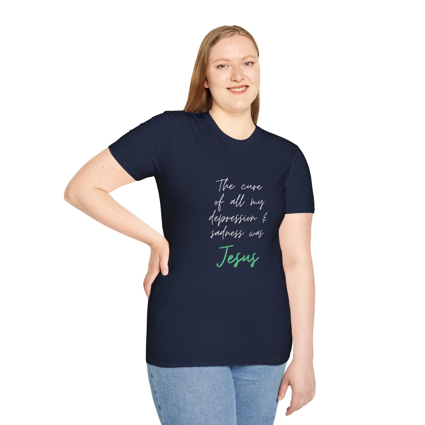 Jesus is My Cure- Unisex Softstyle T-Shirt