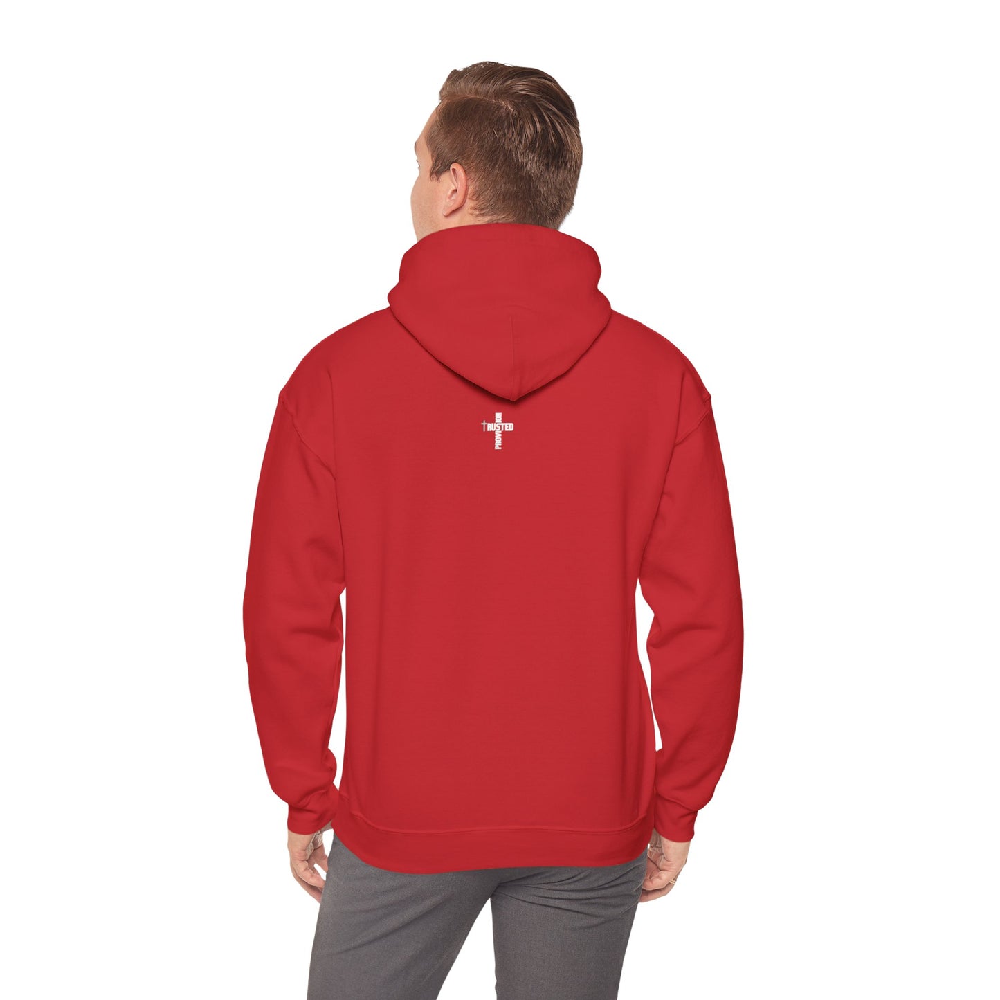 Pray- Unisex Hoodie (white & gray letters)