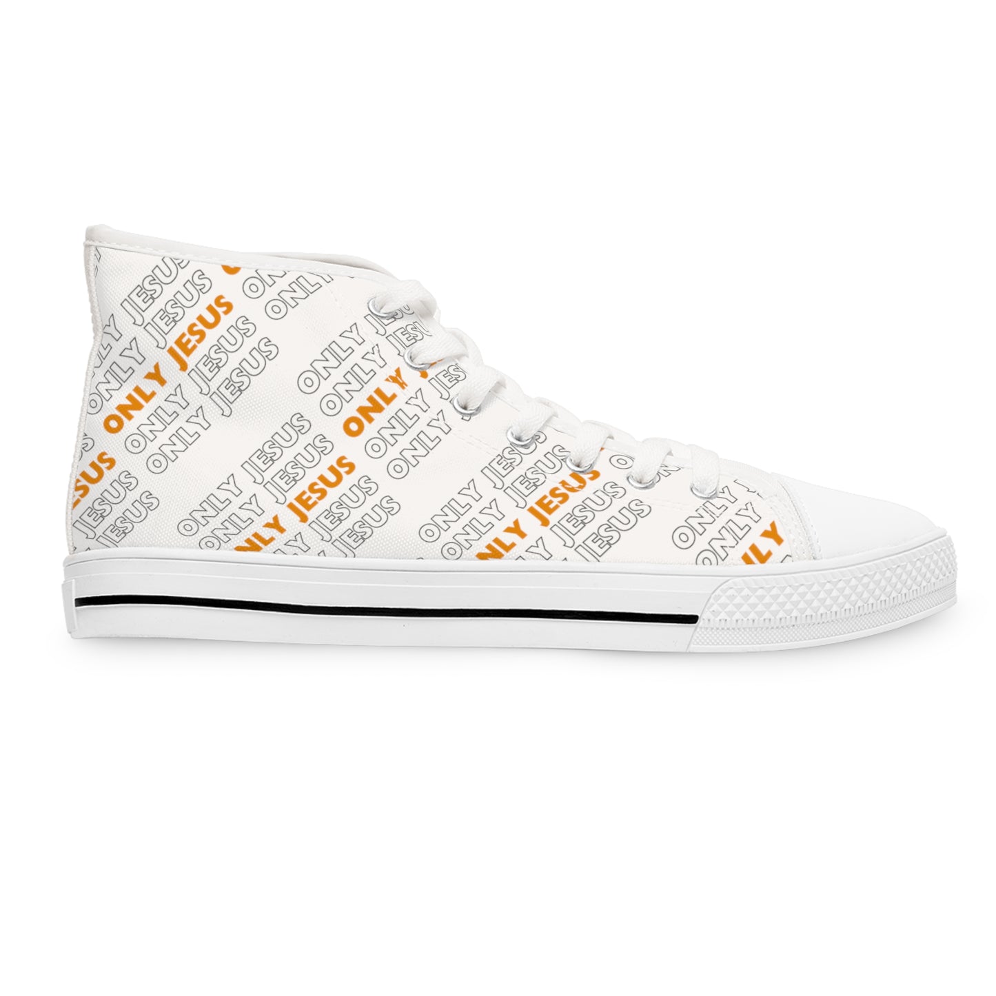 Only Jesus- Women's High Top Sneakers