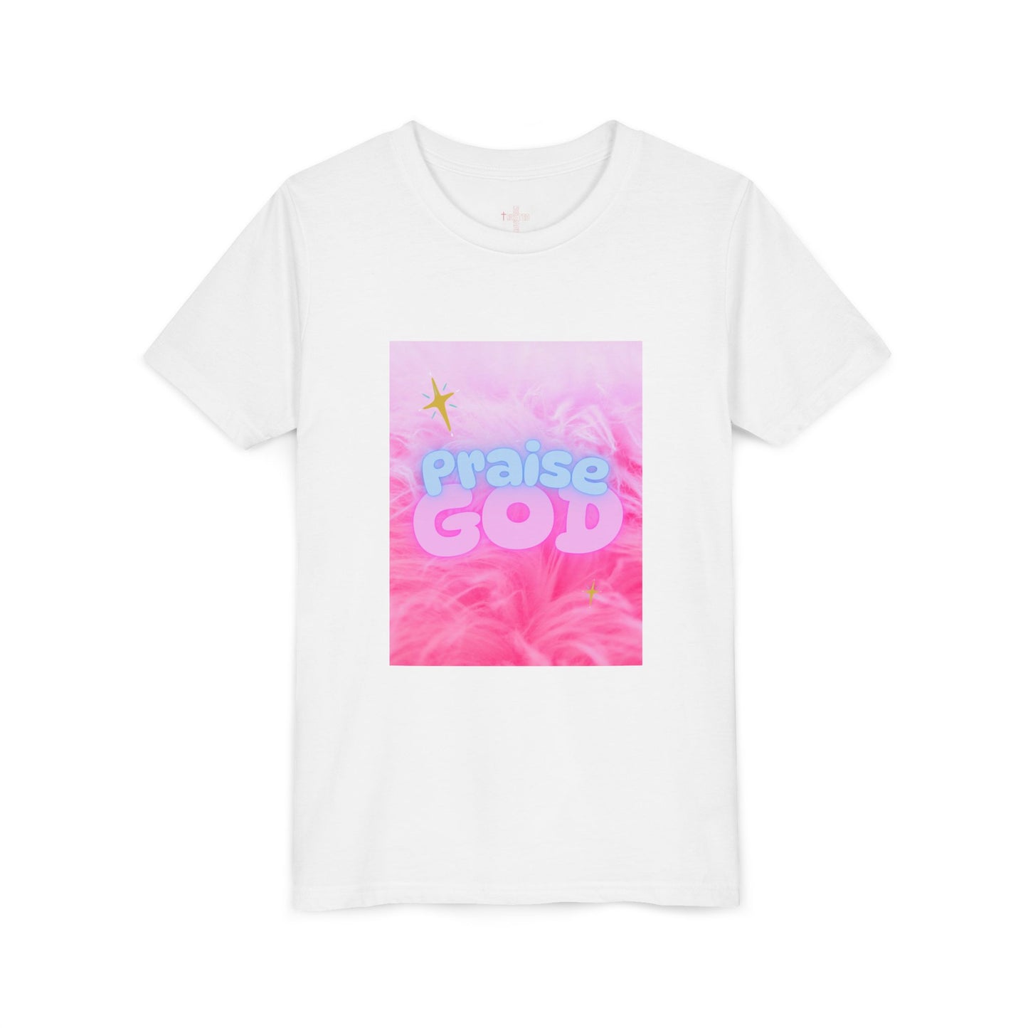 Praise God Girls' Christian T-Shirt – Cute & Faith-Inspired Apparel