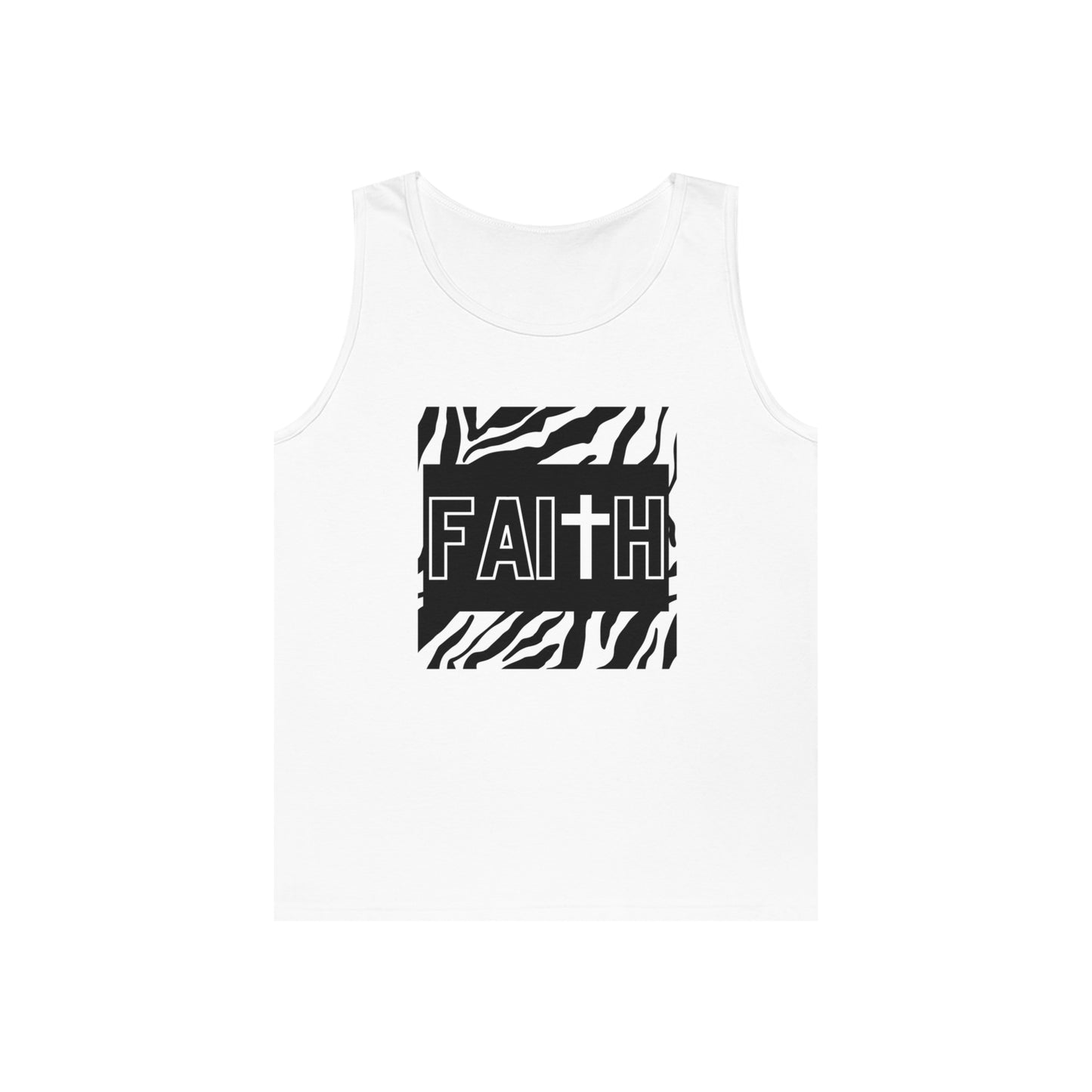 FAITH/Hebrews 11- Men's Tank Top (zebra)