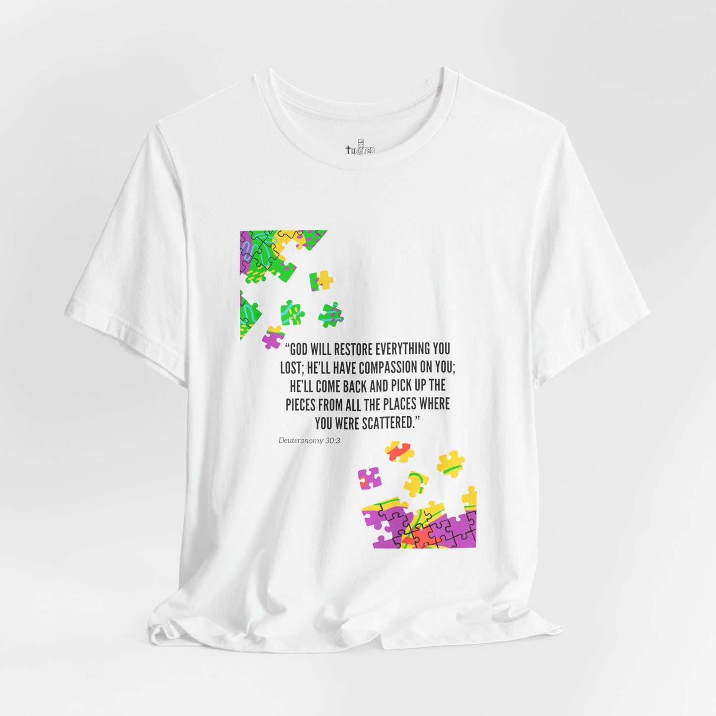 Restored Puzzle- Unisex Jersey Short Sleeve