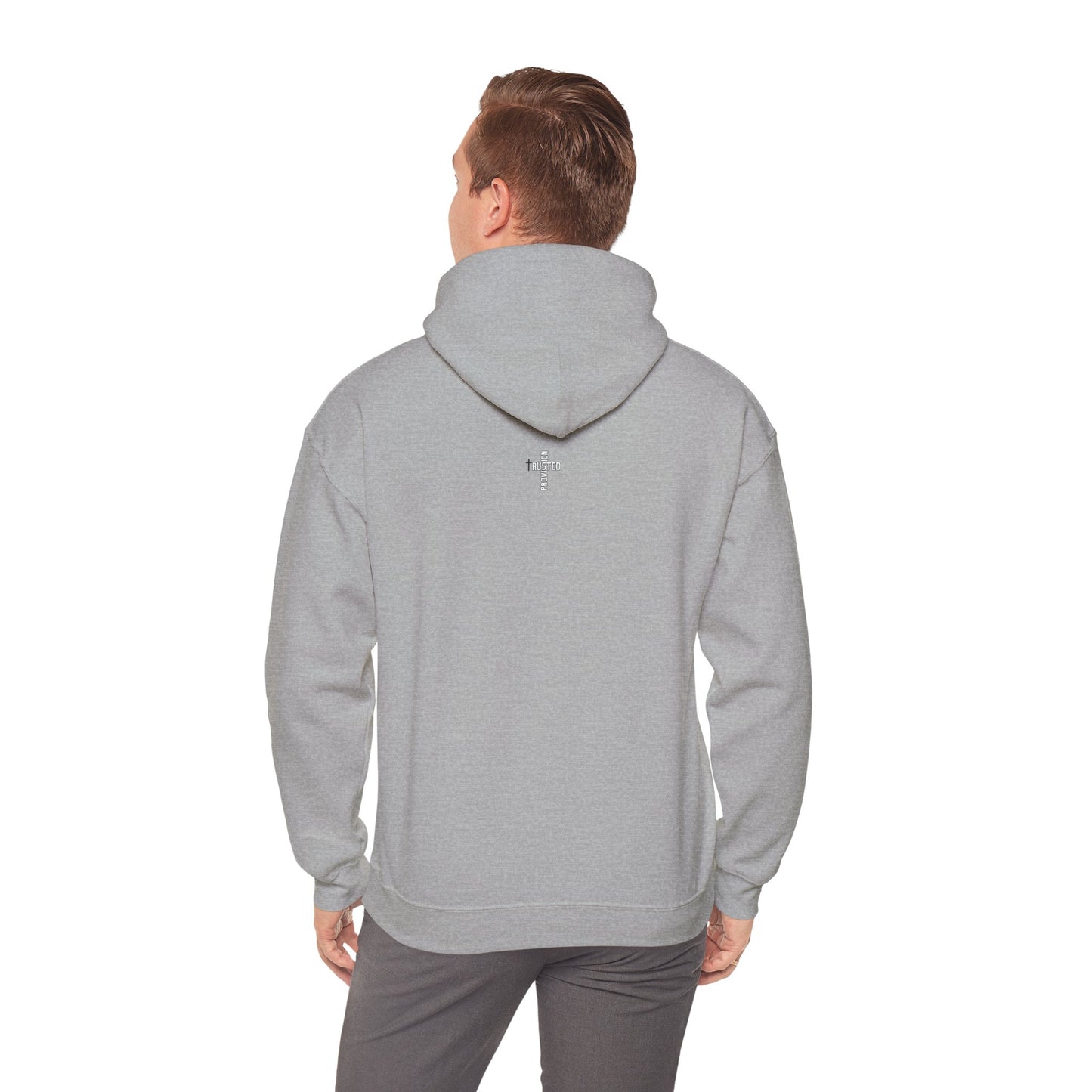 Pray- Unisex Hoodie (white & gray letters)