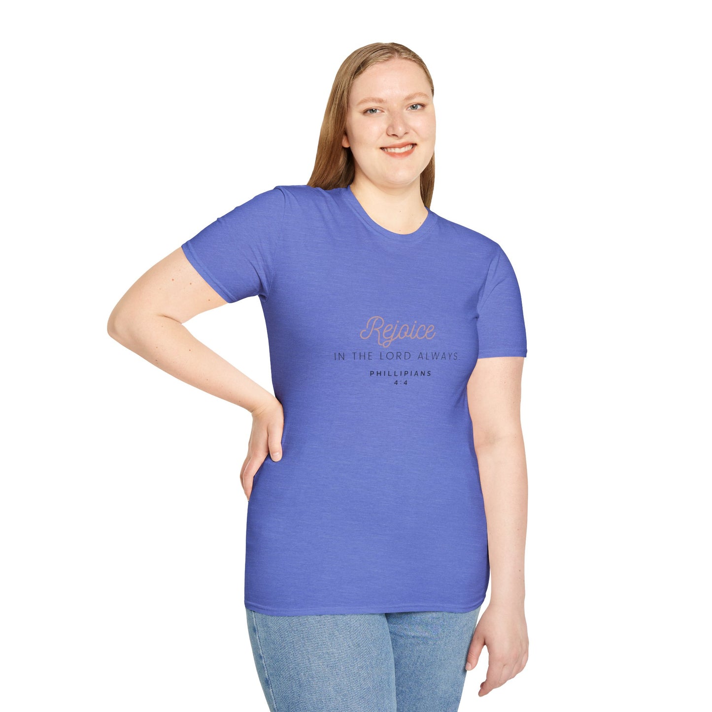 Rejoice- Women's Softstyle T-Shirt