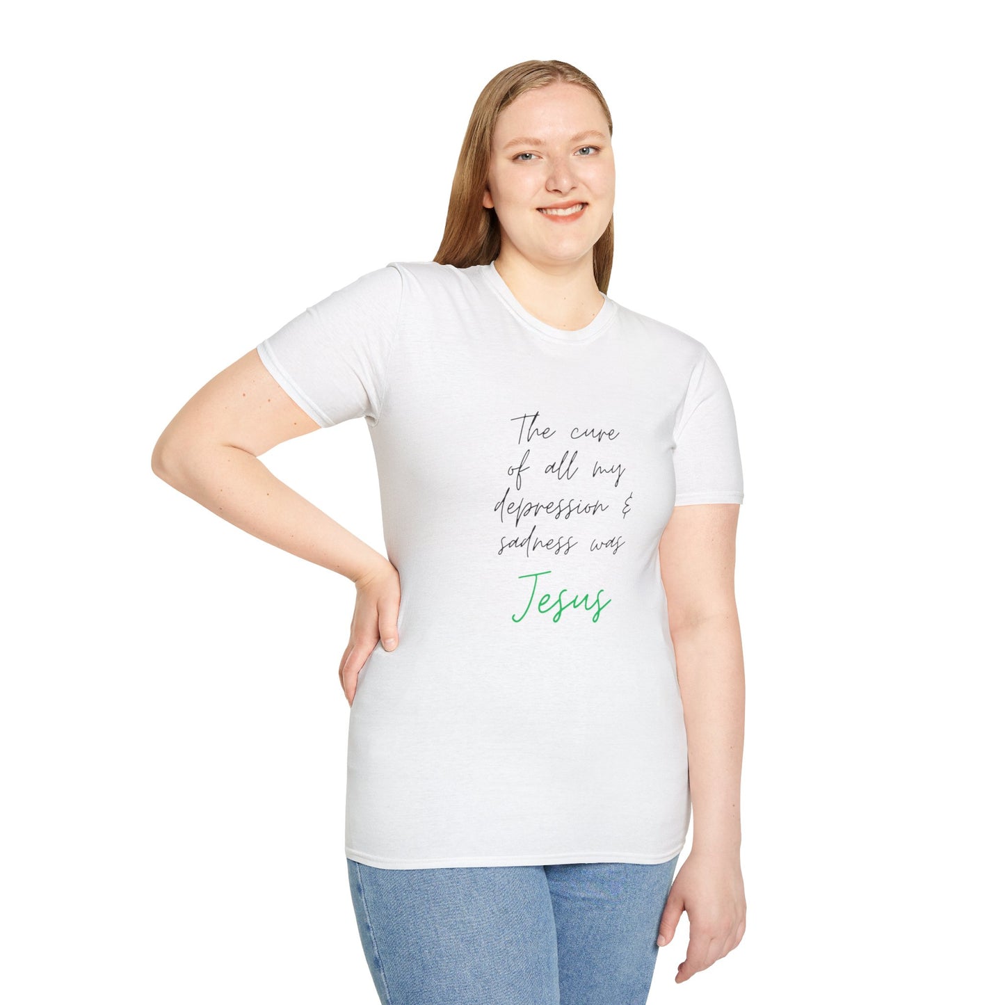 Jesus is My Cure- Unisex Softstyle T-Shirt