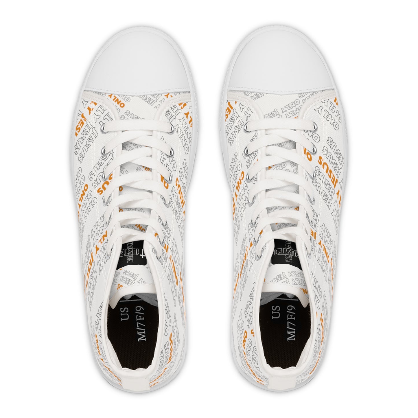 Only Jesus- Women's High Top Sneakers
