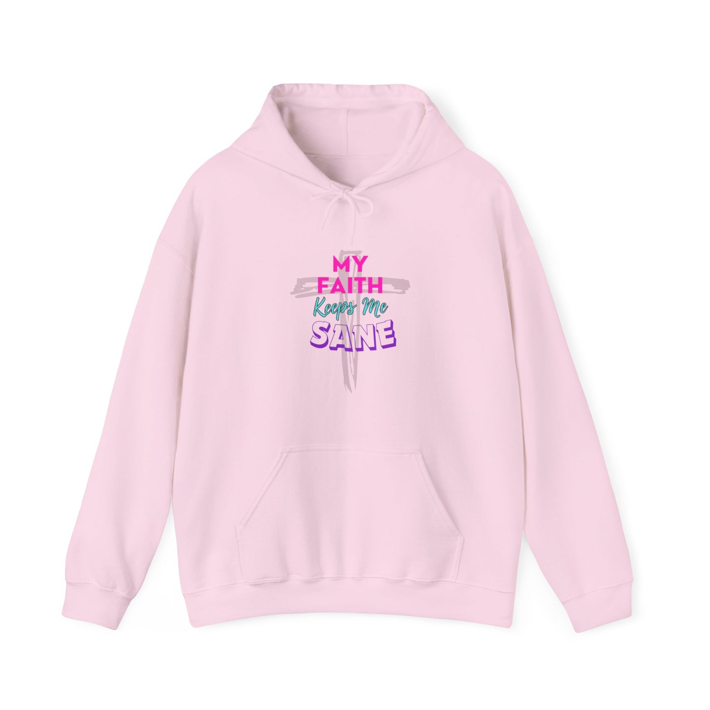 My Faith Keeps Me Sane- Women's Hoodie