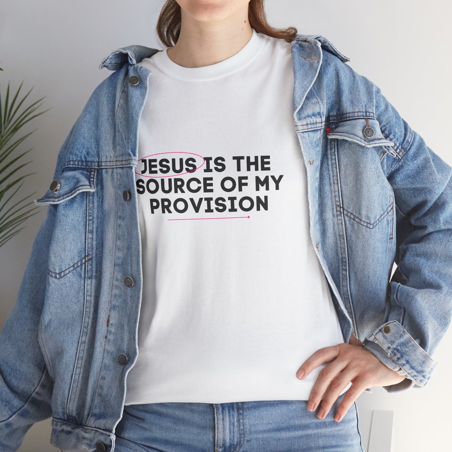 Jesus is the Source of My Provision- Unisex T-shirt