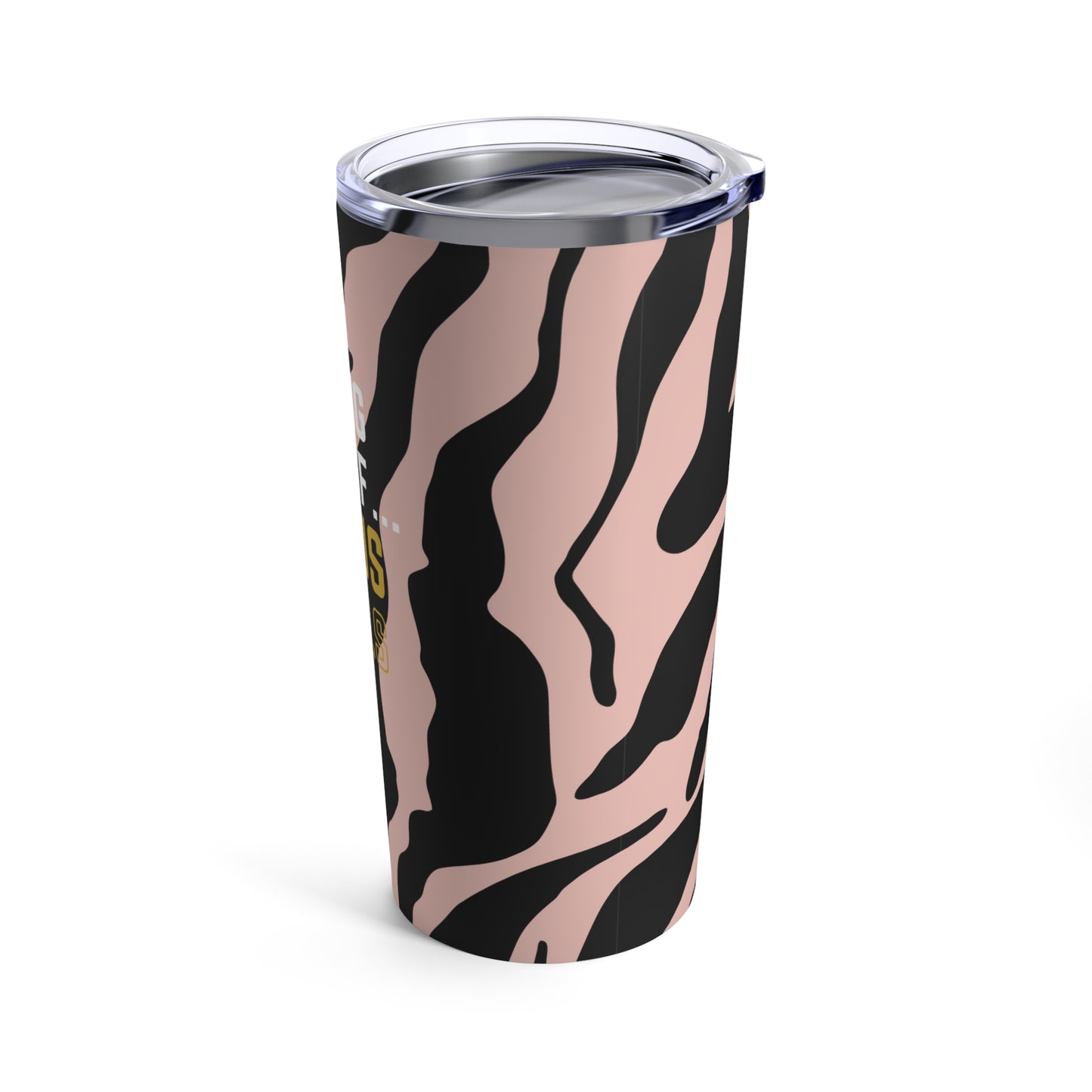 I'm living proof...Jesus Heals- 20oz Tumbler (rose zebra)