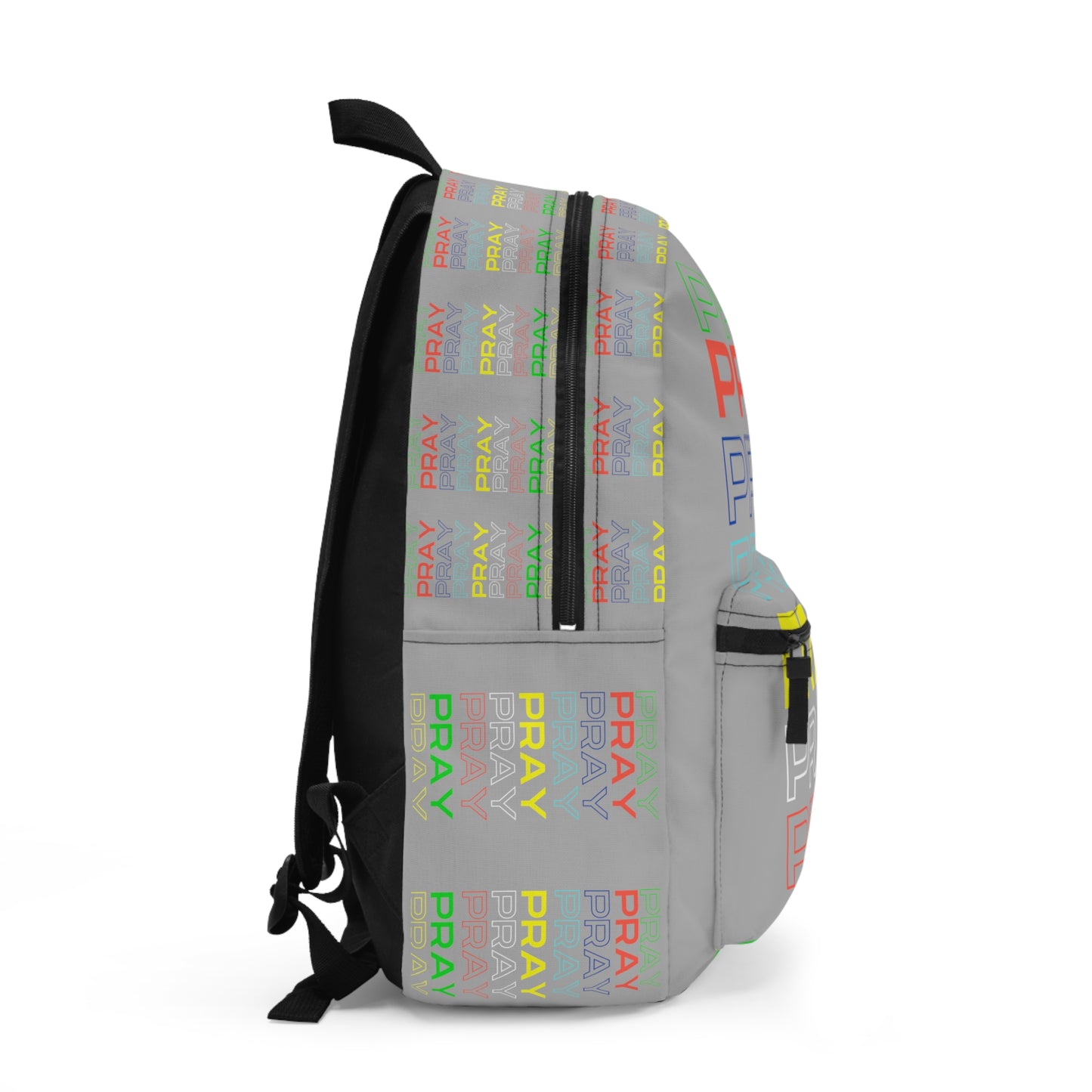 Pray, Pray, Pray - Backpack (liqht grey)