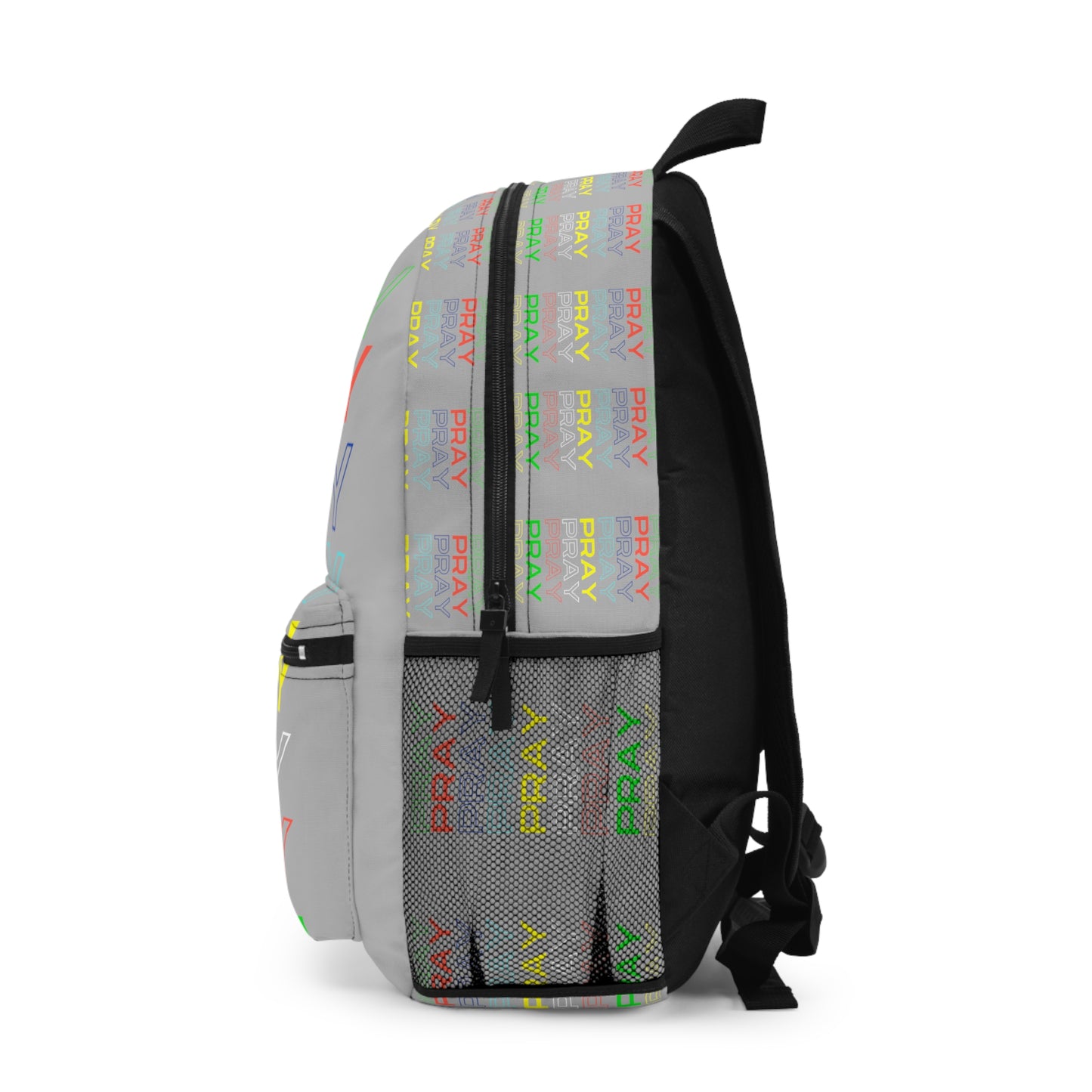 Pray, Pray, Pray - Backpack (liqht grey)