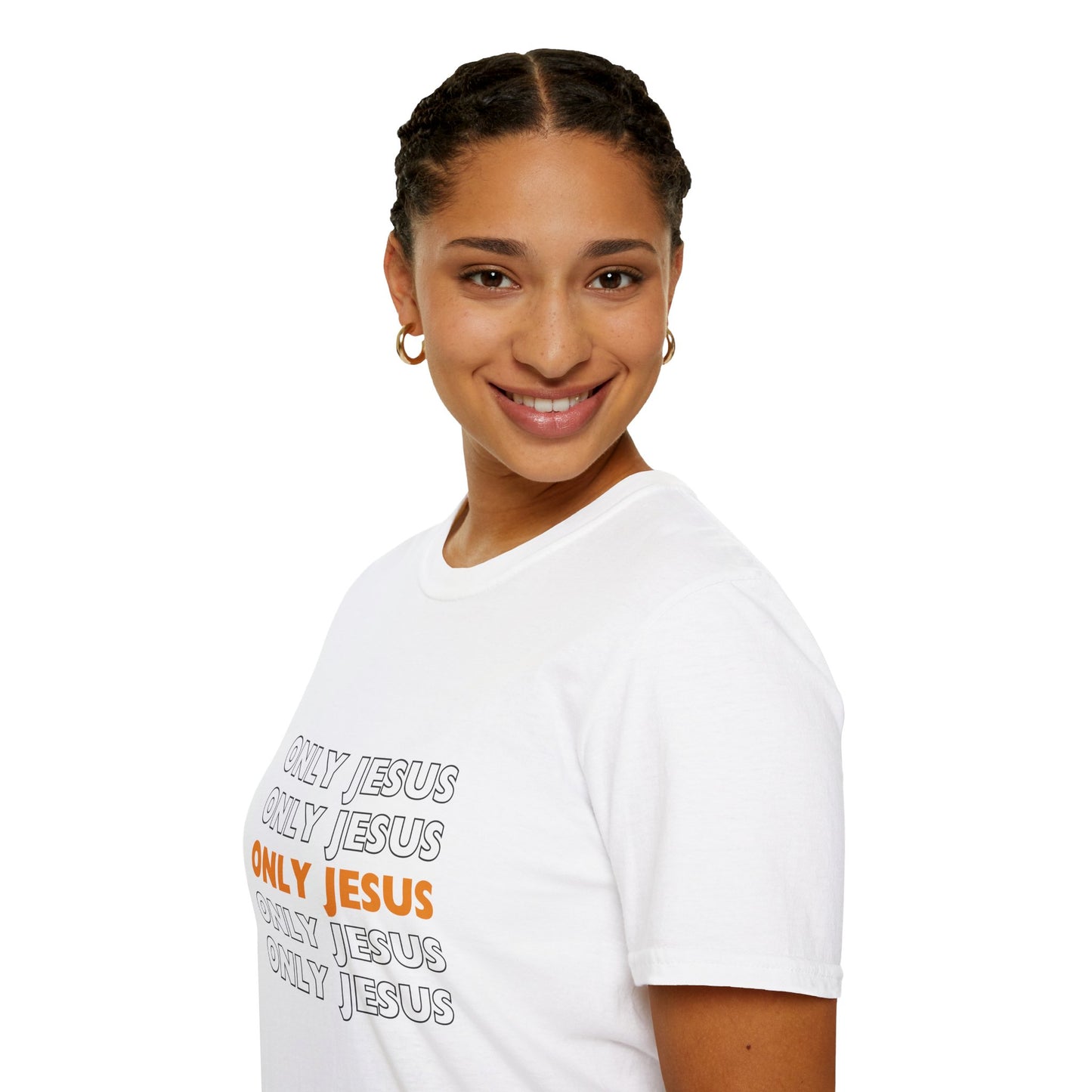 Only Jesus- Unisex Softstyle T-Shirt