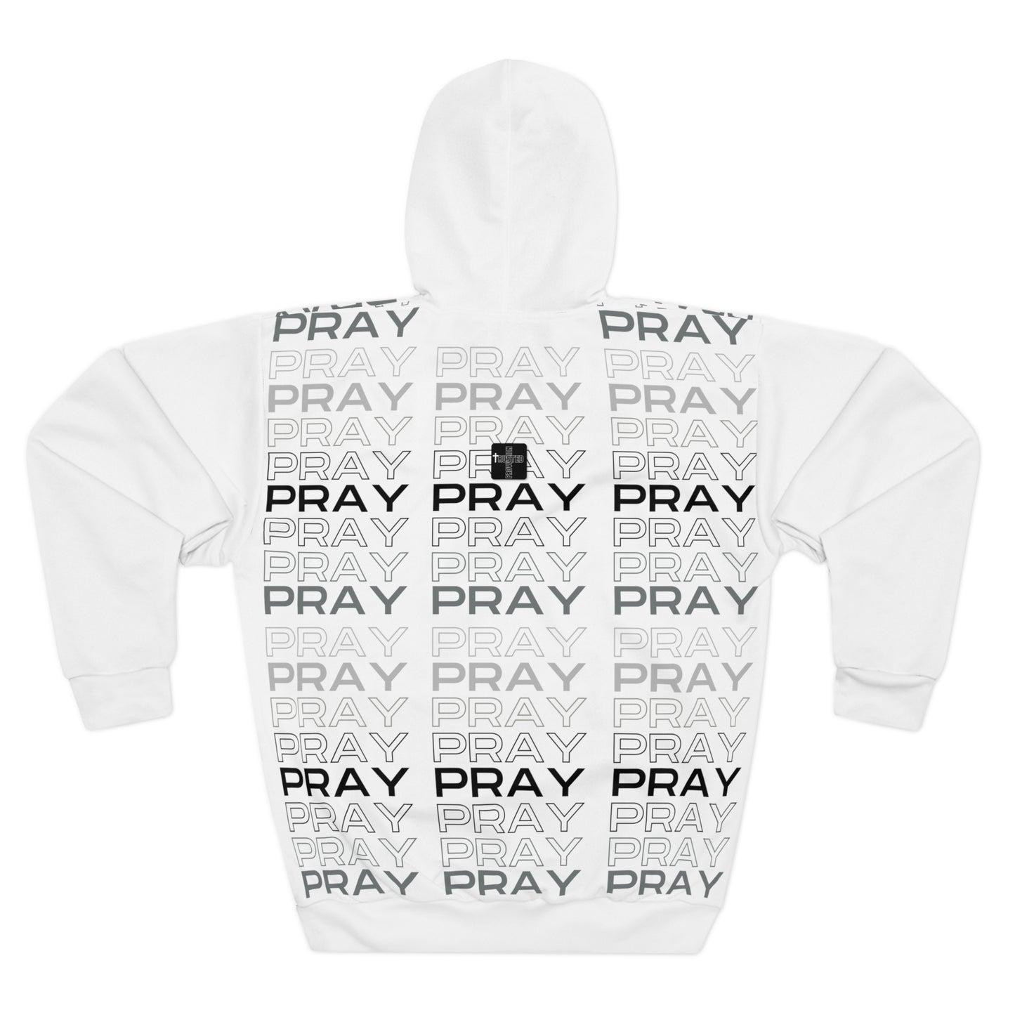 Pray- Pullover Hoodie (AOP)
