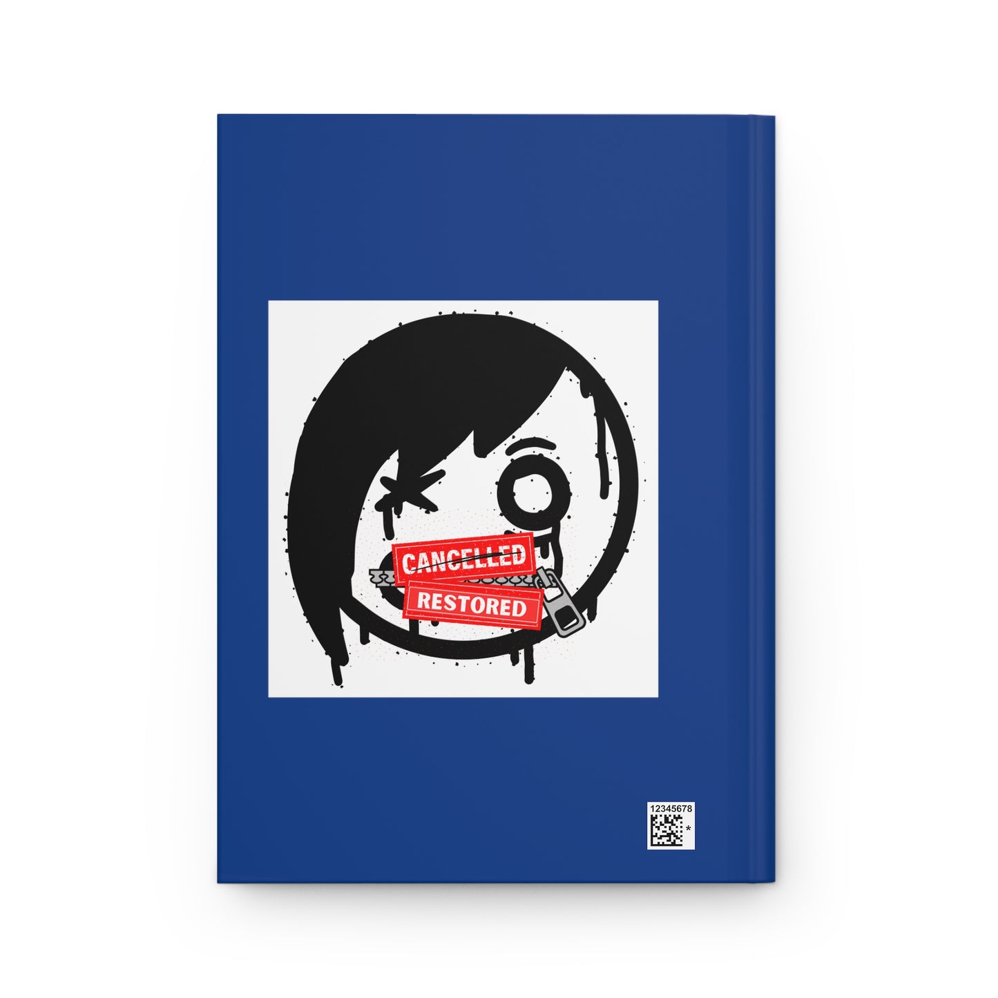 Emo Kid: Cancelled/Restored- Hardcover Journal (blue)