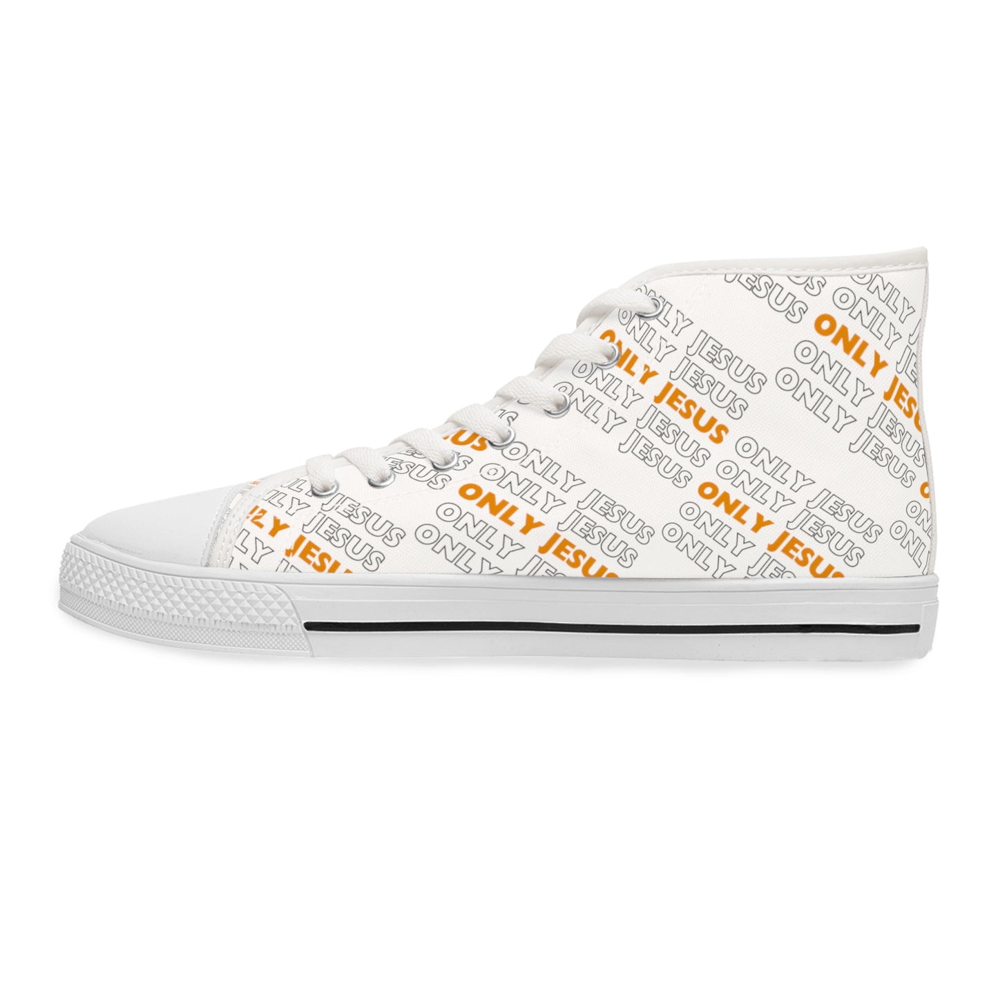 Only Jesus- Women's High Top Sneakers
