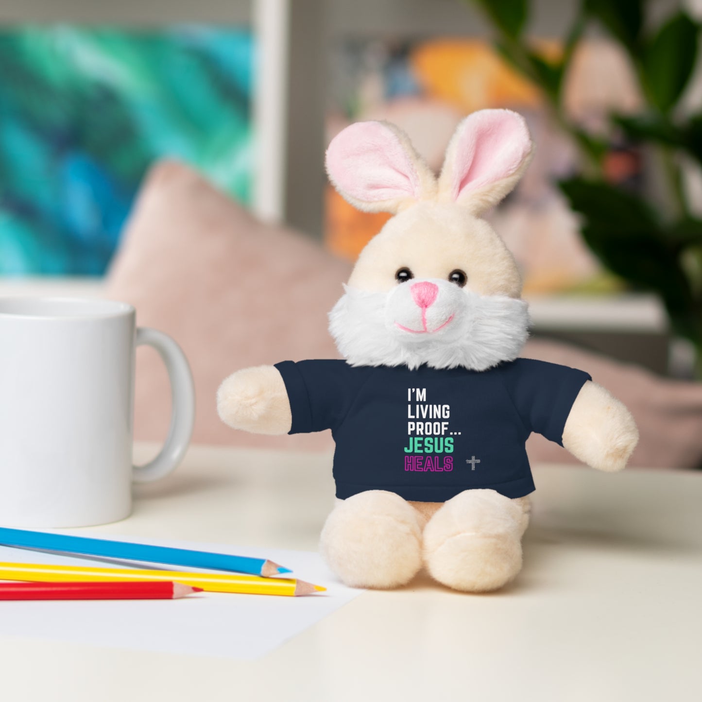 I am living proof...God heals- Stuffed Animals