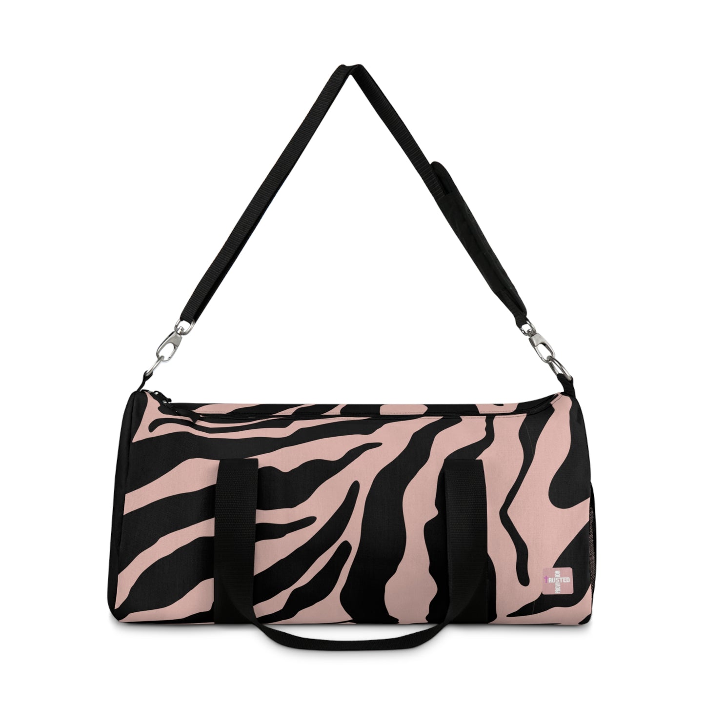 Work in Progress...- Duffel Bag (rose zebra)