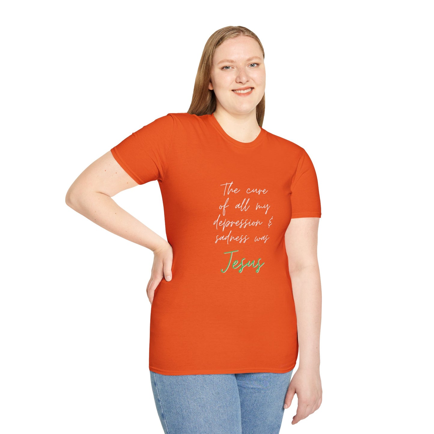 Jesus is My Cure- Unisex Softstyle T-Shirt
