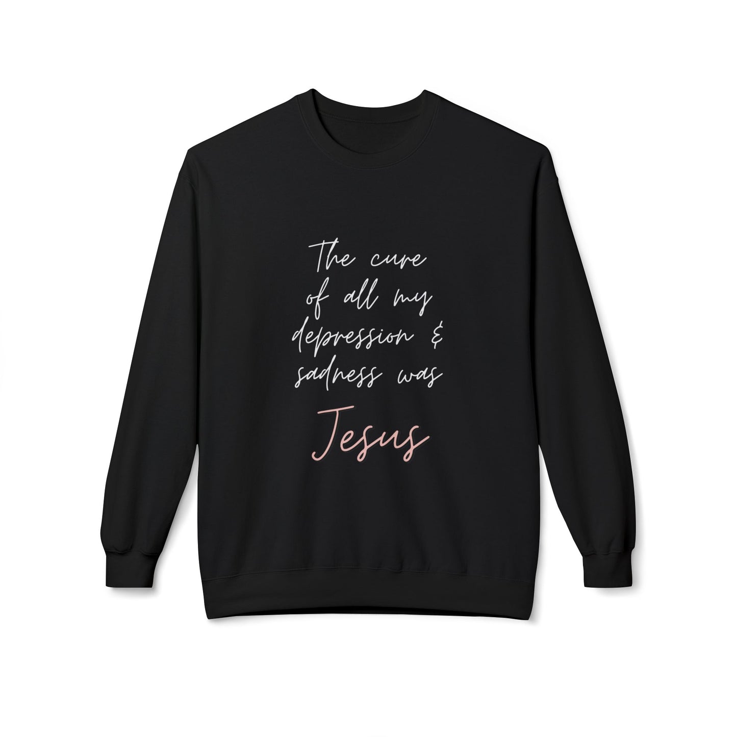 Jesus is My Cure- Women's Fleece Sweatshirt