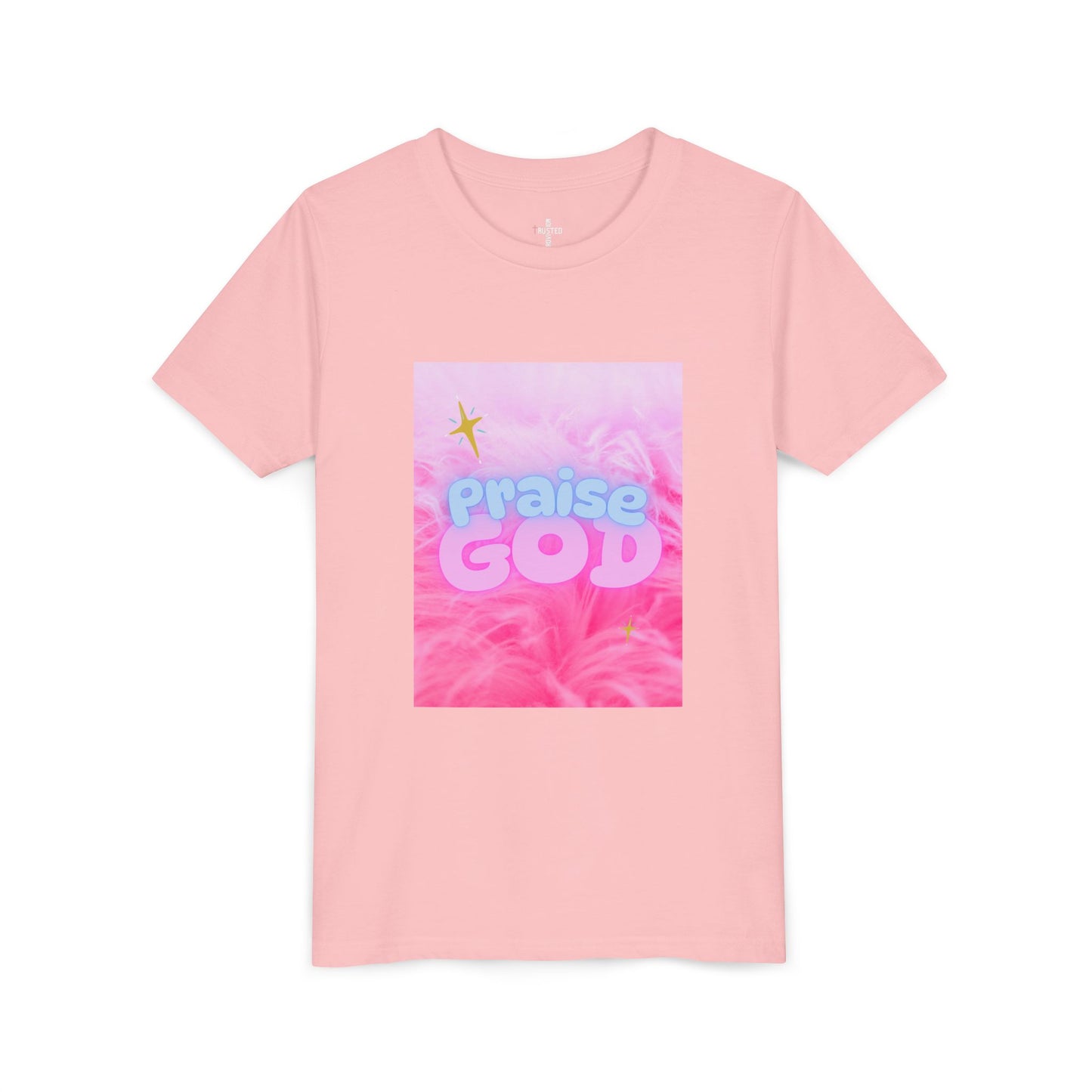 Praise God Girls' Christian T-Shirt – Cute & Faith-Inspired Apparel
