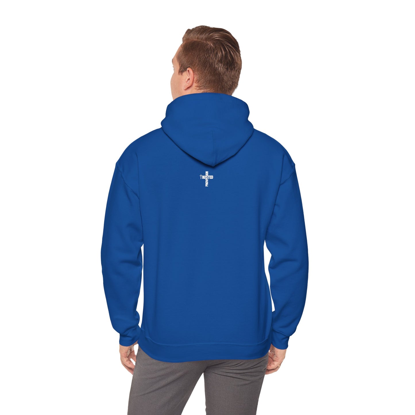 Pray- Unisex Hoodie (white & gray letters)