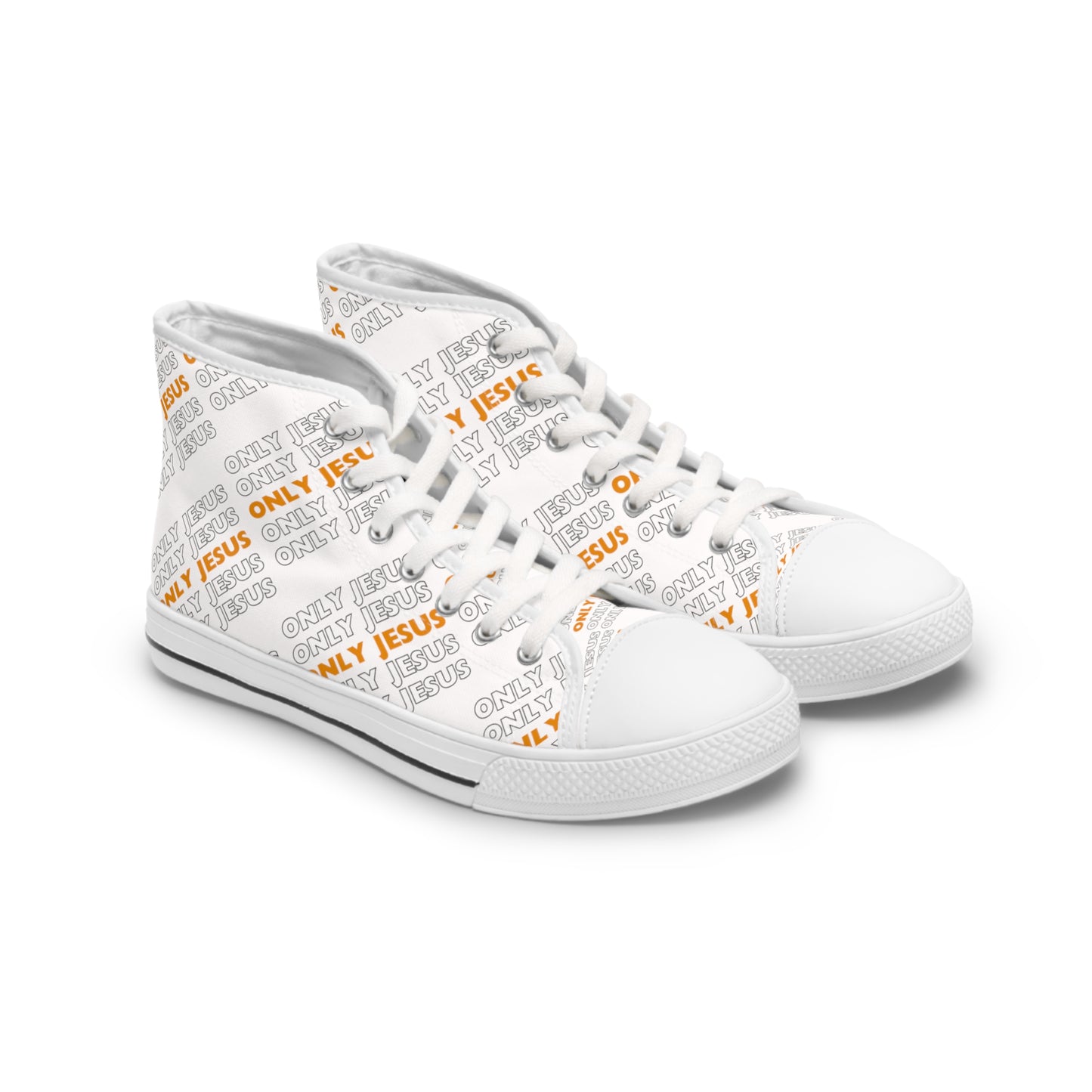 Only Jesus- Women's High Top Sneakers