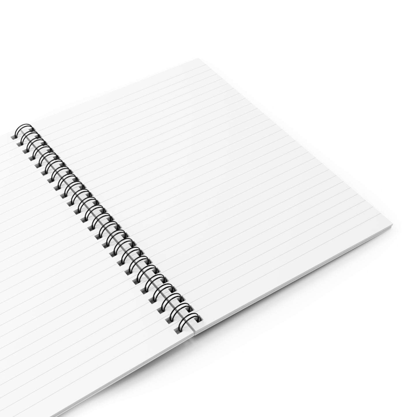 I Will Walk by Faith- Spiral Notebook (light purple)