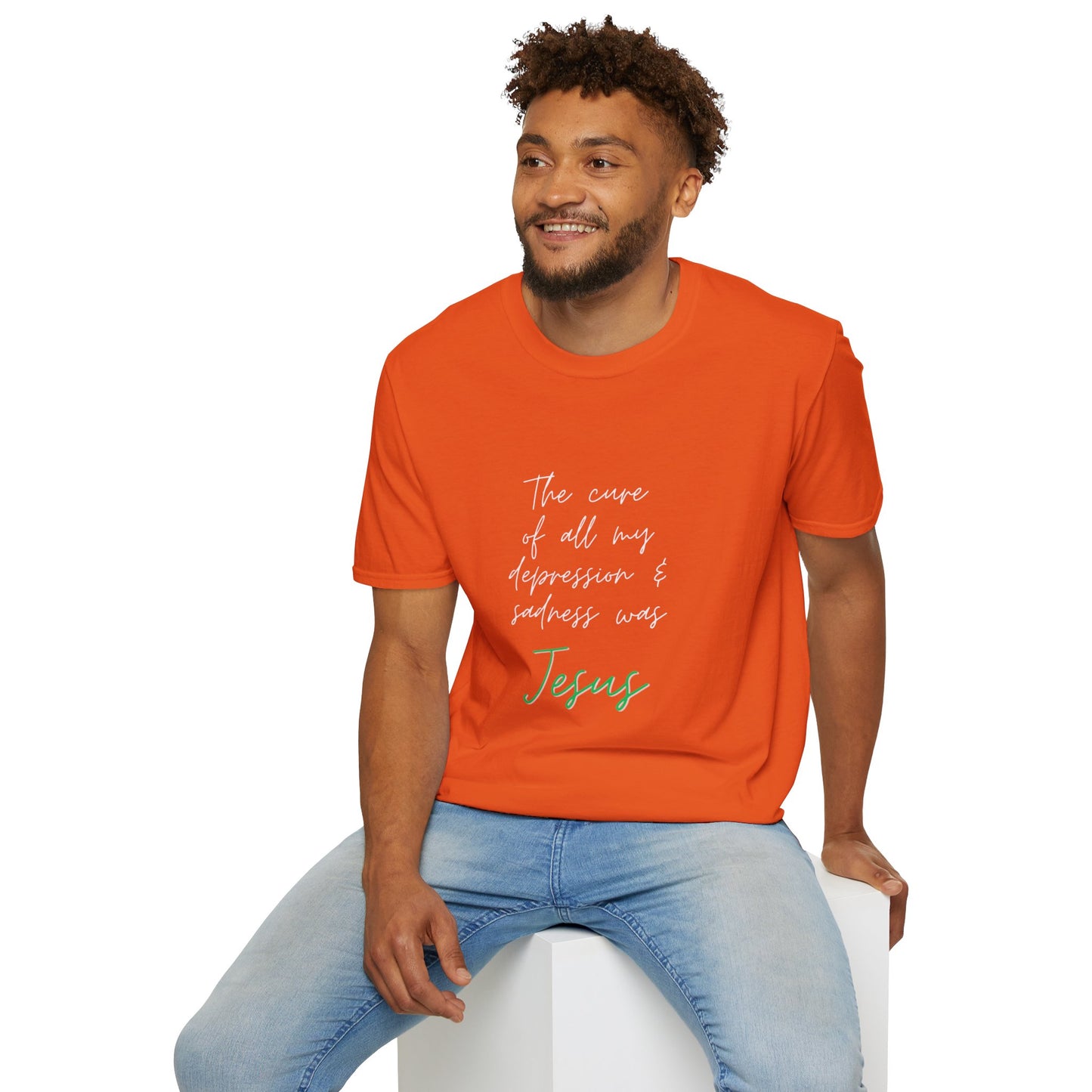 Jesus is My Cure- Unisex Softstyle T-Shirt