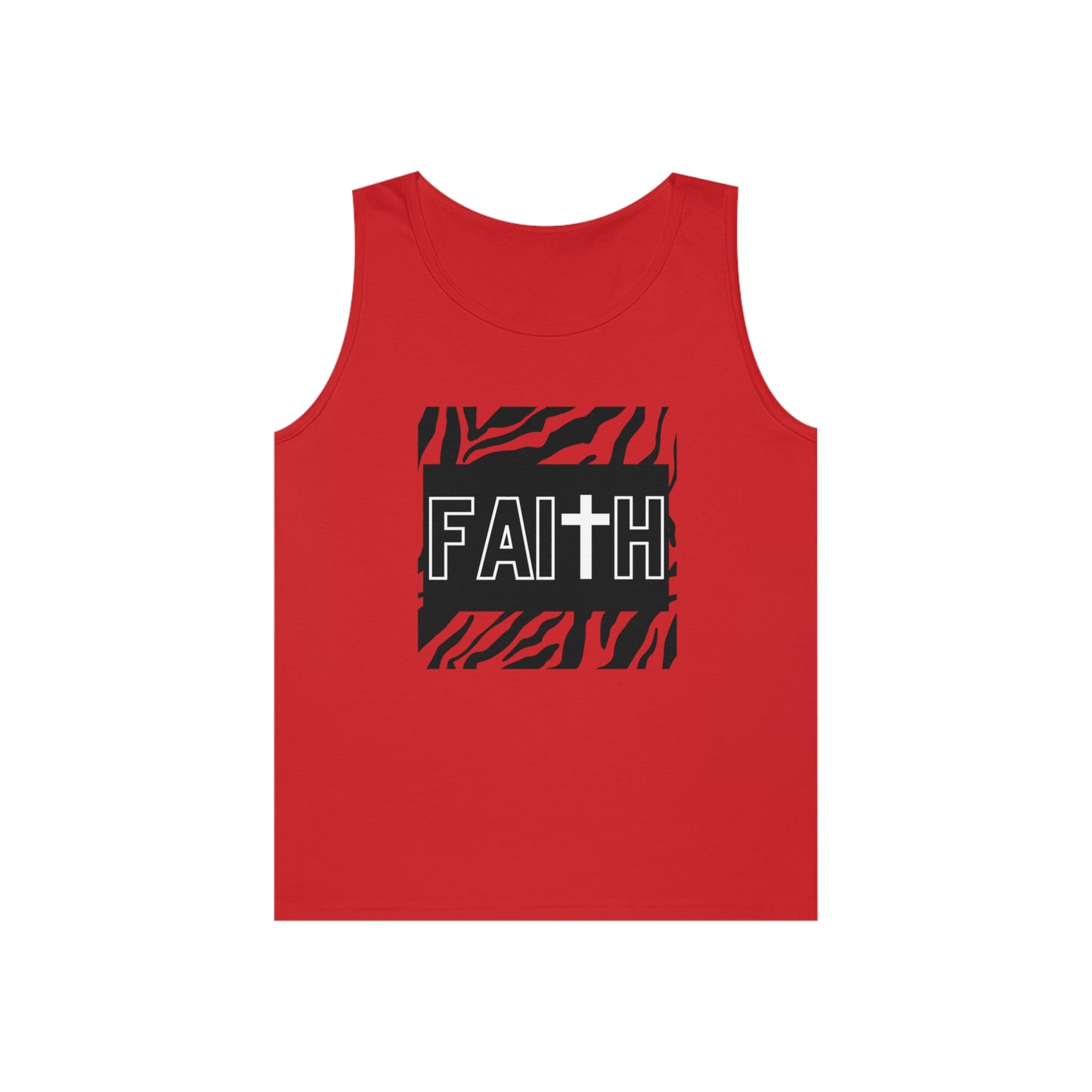 FAITH/Hebrews 11- Men's Tank Top (zebra)