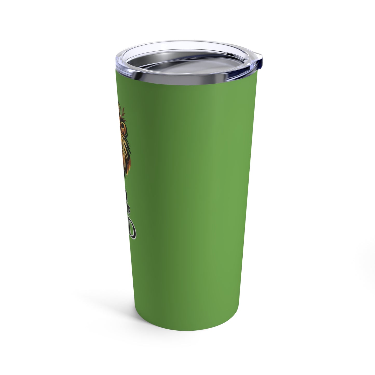 I am a child of God- 20oz Tumbler (green)