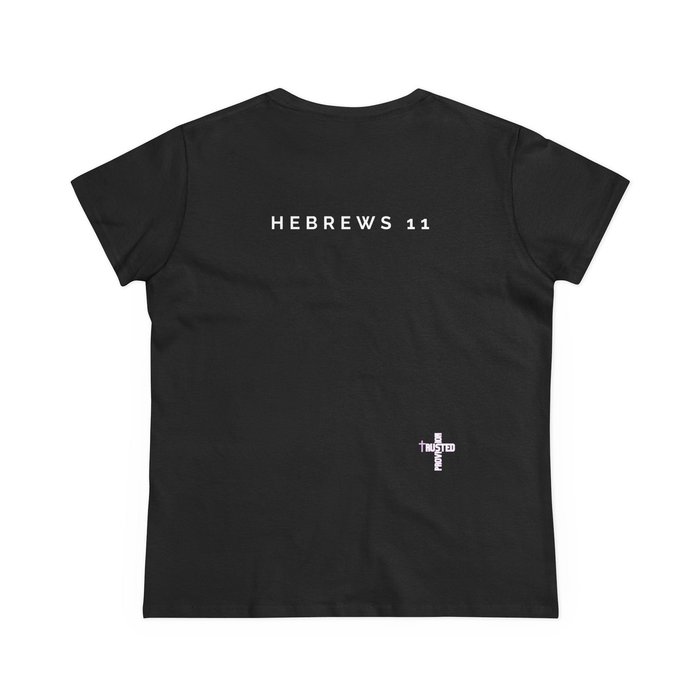 FAITH/HEBREWS 11- Women's Softstyle T-Shirt (lilac)