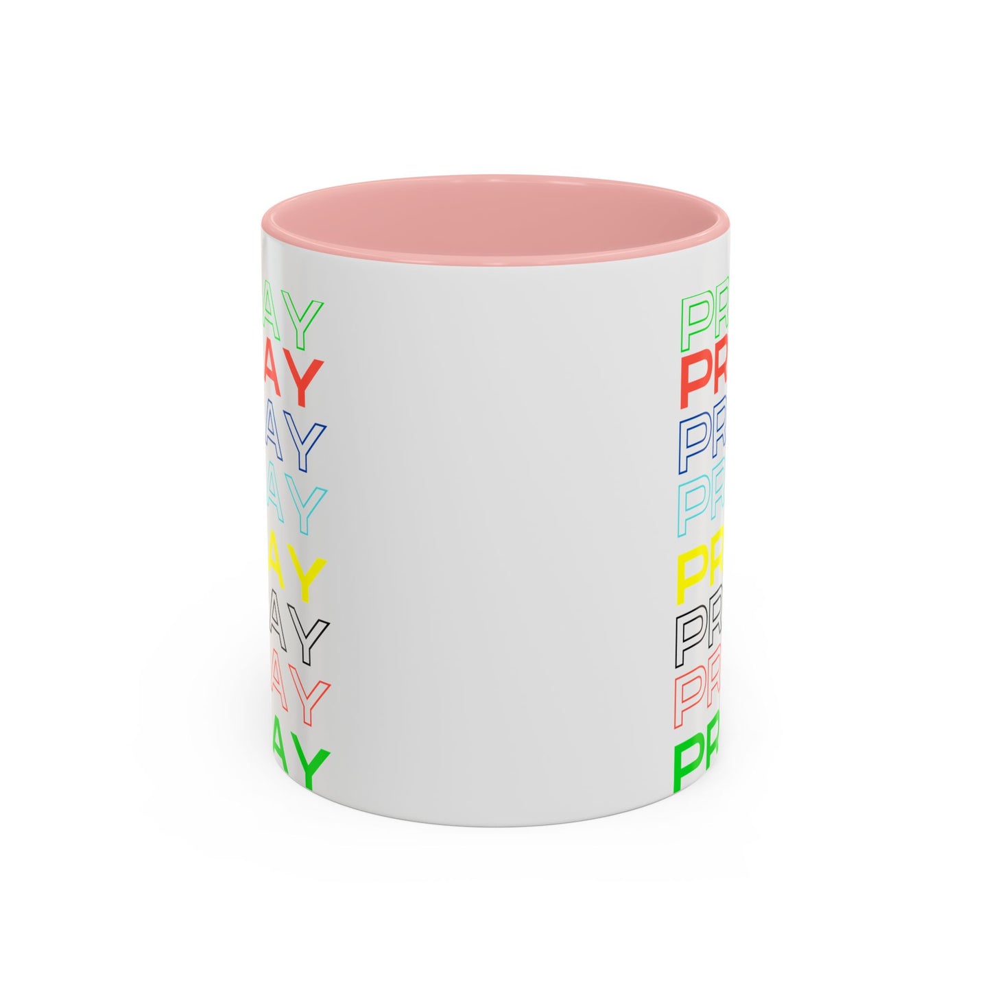 Pray, Pray, Pray - 11 oz Coffee mug (white)