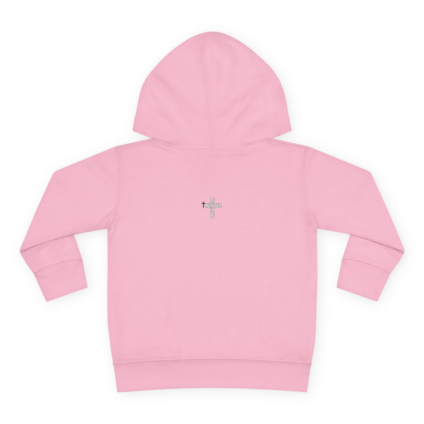 I am a child of God- Toddler Pullover Fleece Hoodie (adorable sheep)