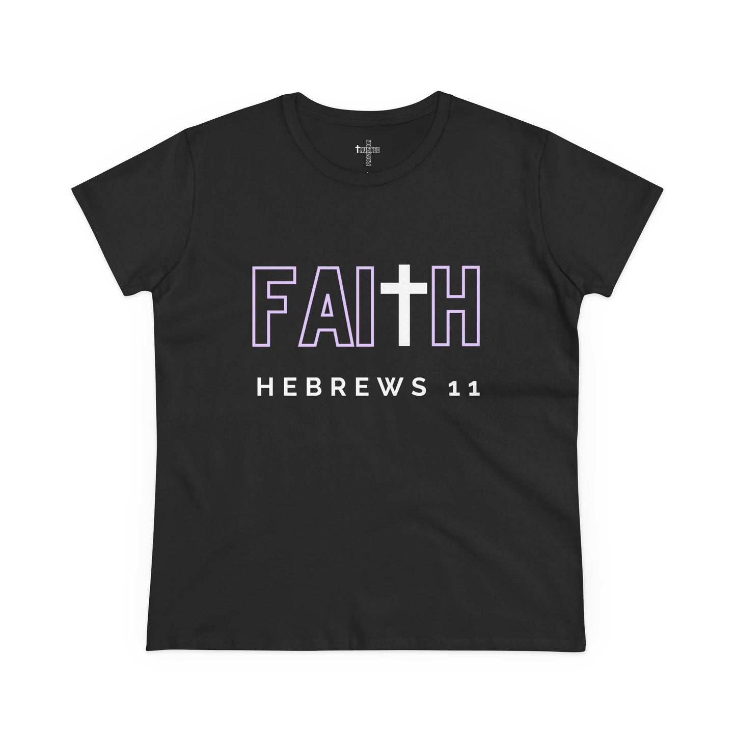 FAITH/HEBREWS 11- Women's Softstyle T-Shirt (lilac)